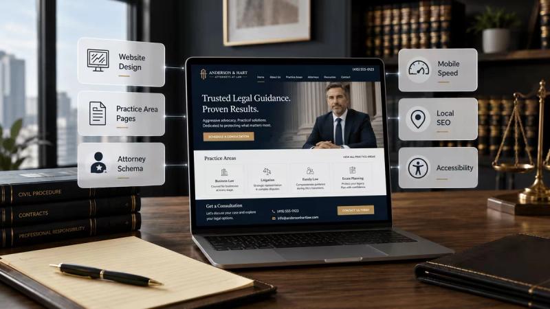 law firm web design