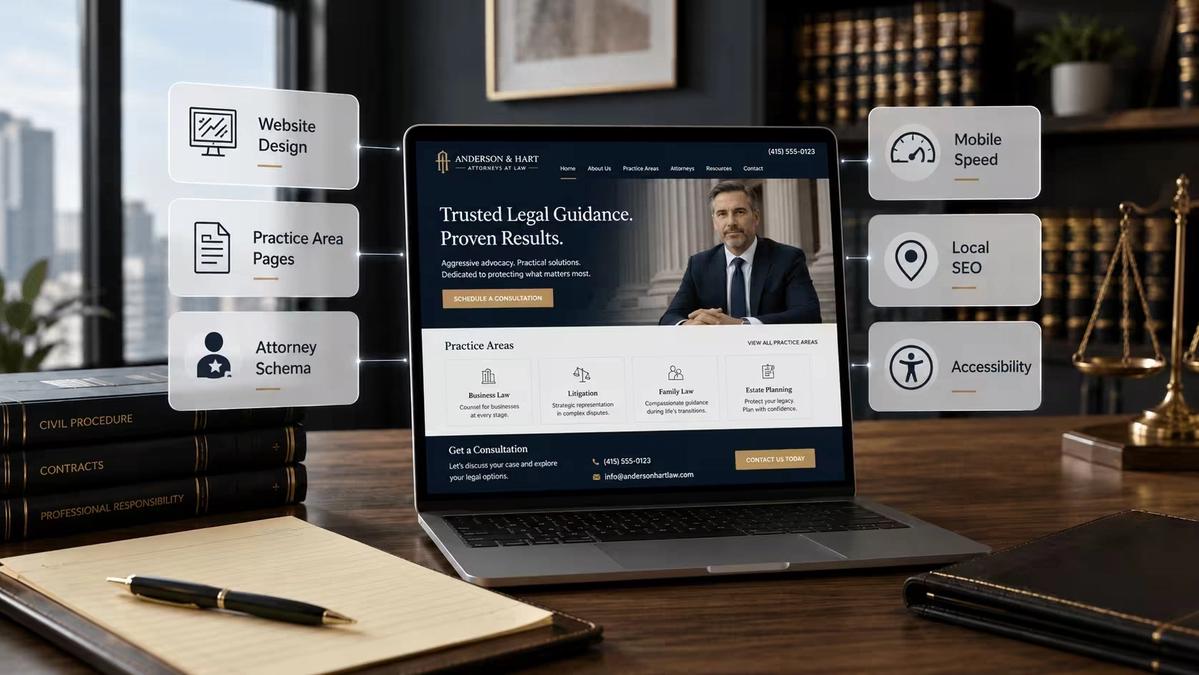 law firm web design