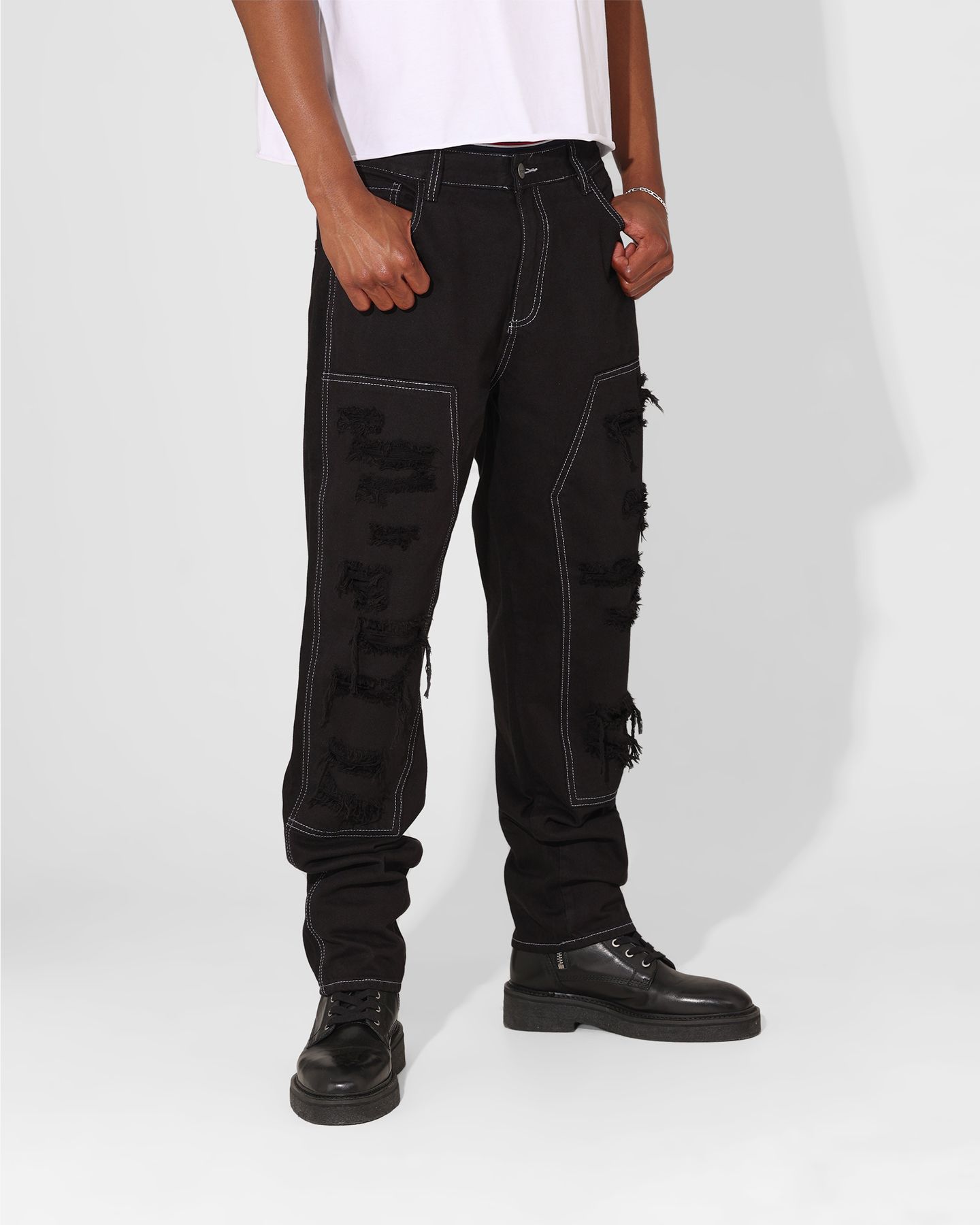 MNML Serape Bootcut Cargo Pants Camo