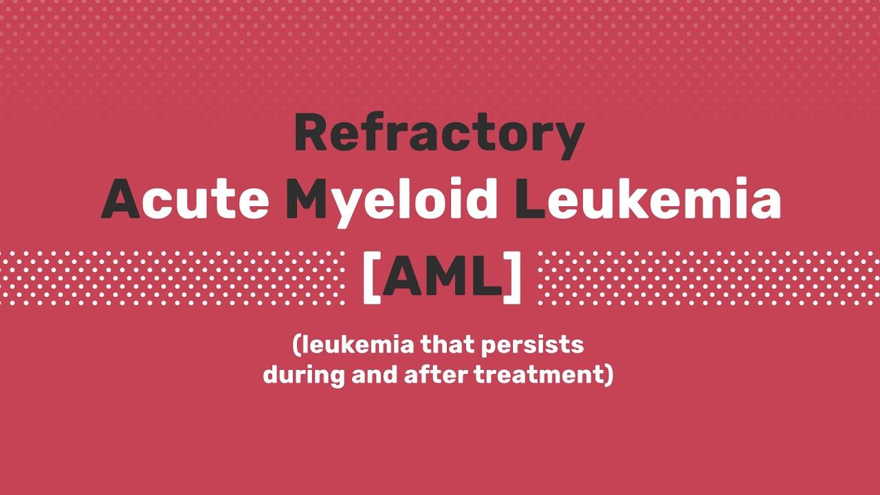 Refractory acute myeloid leukemia 