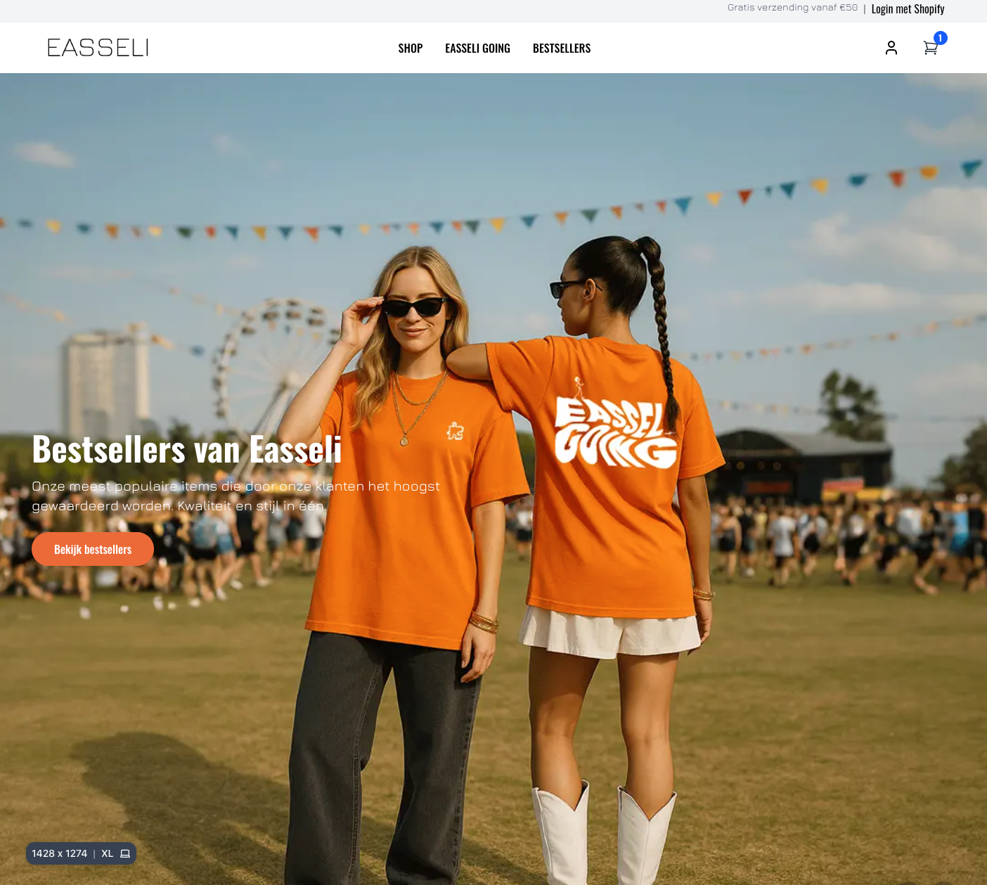 Easseli e-commerce webshop