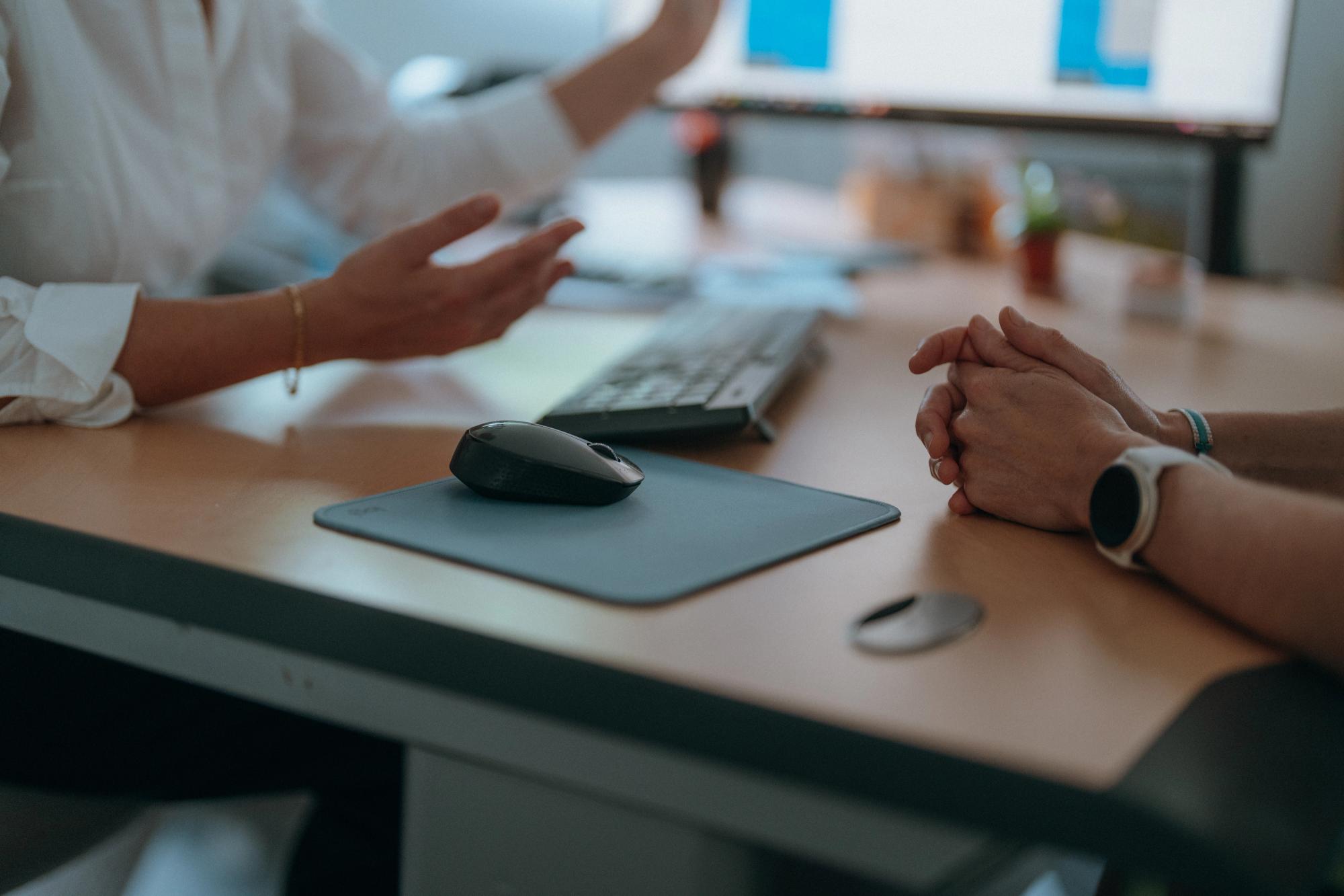 Discussions sur le bureau