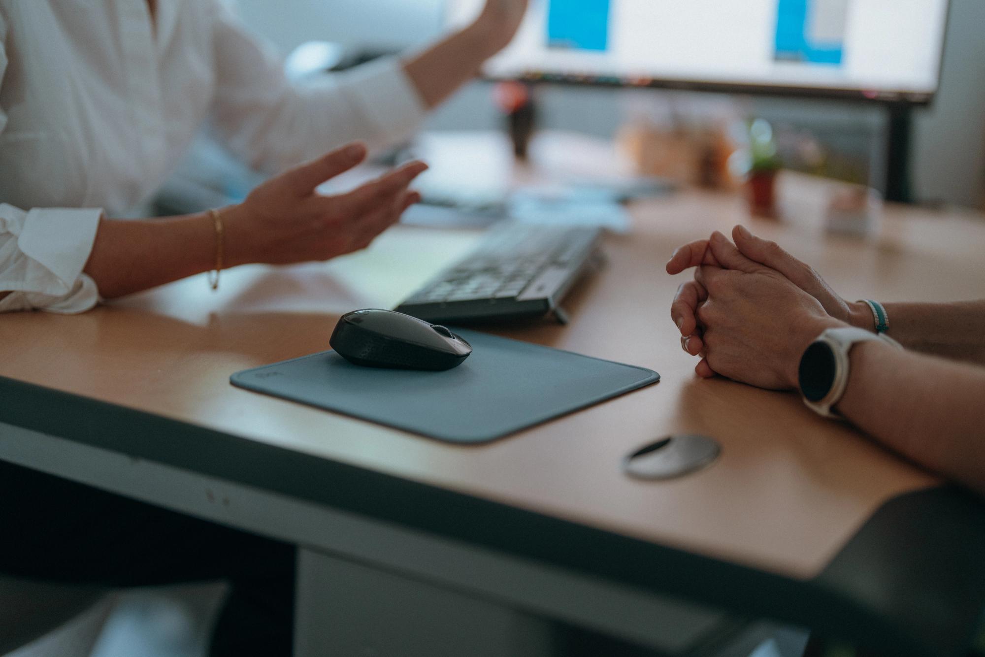 Discussions sur le bureau