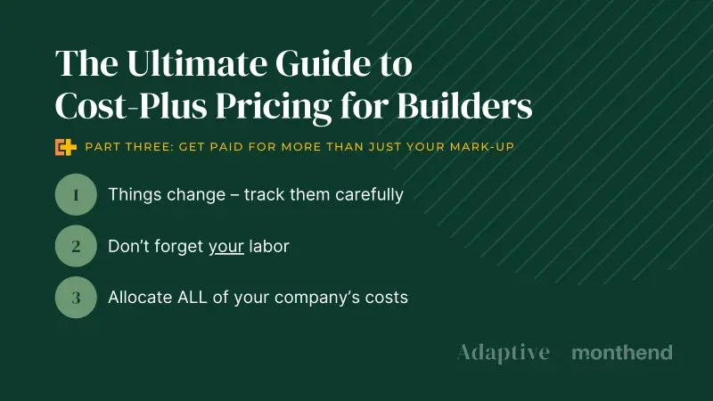 Allocating Costs in Your Cost-Plus Construction Contract