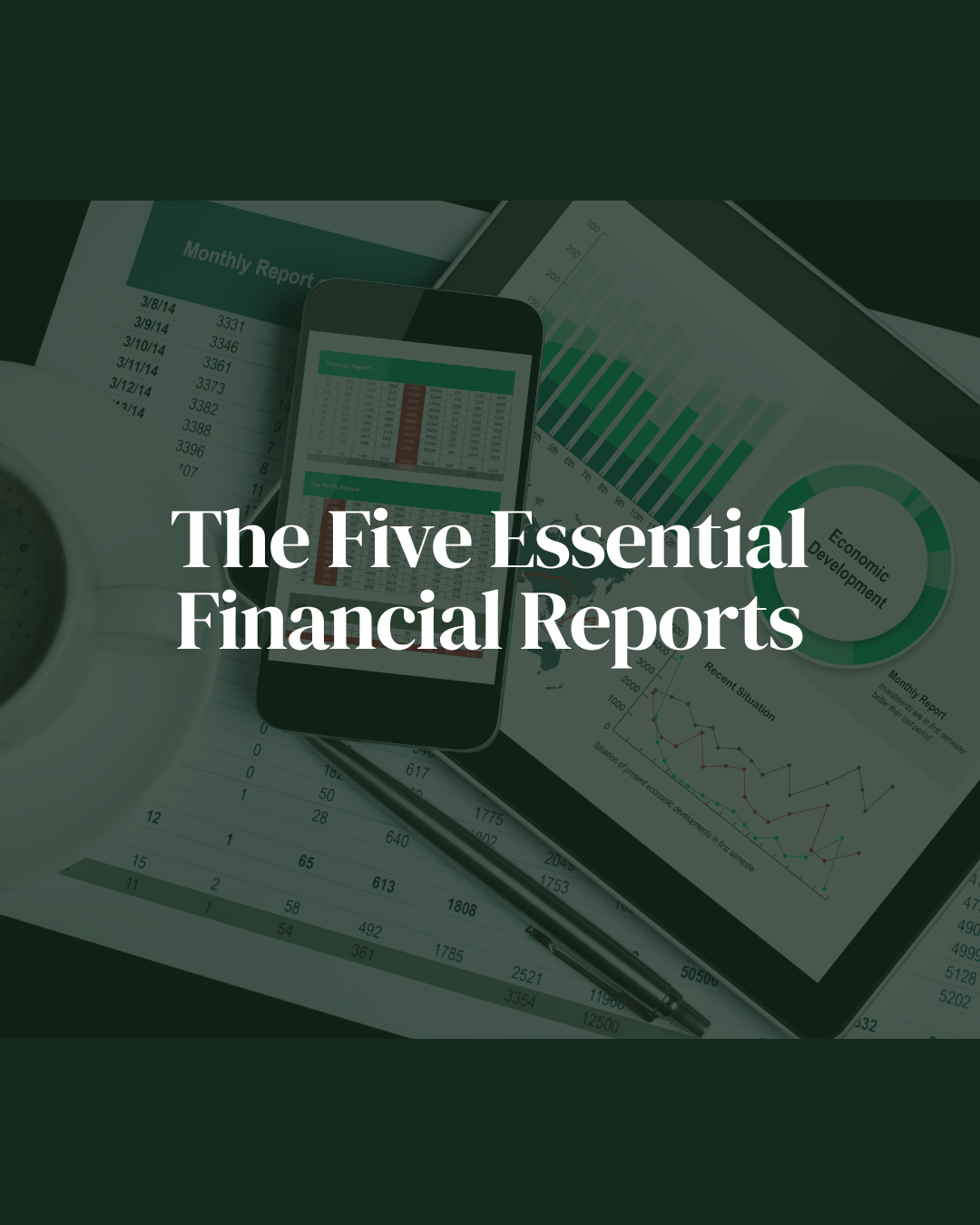 The Five Essential Financial Reports: Can You Get Them in QuickBooks Online?