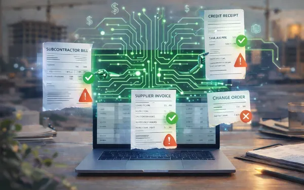 How AI Reads Construction Invoices, Flags Budget Overruns, and Runs Your Back Office Automatically