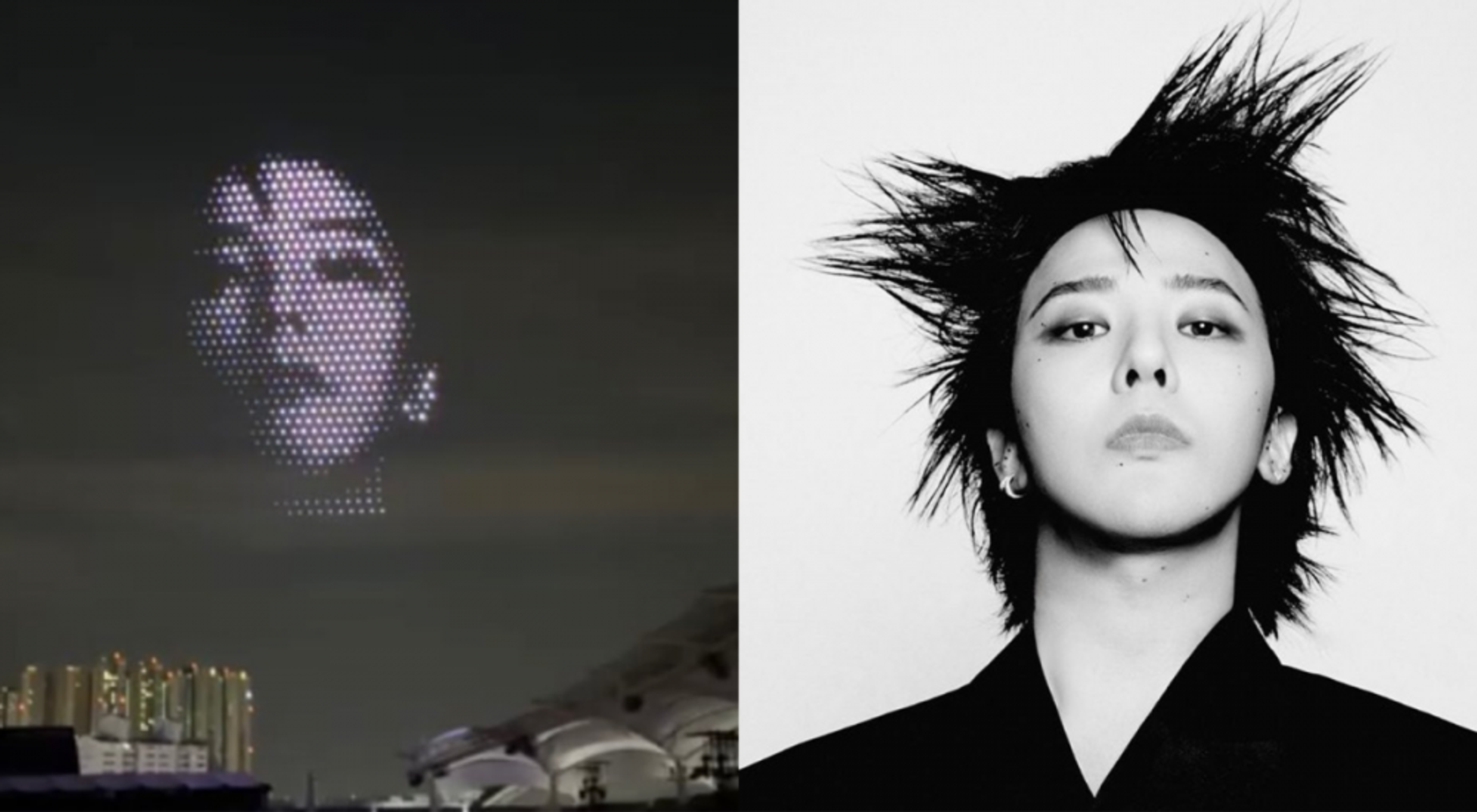 G-Dragon stuns with breathtaking drone show at comeback concert