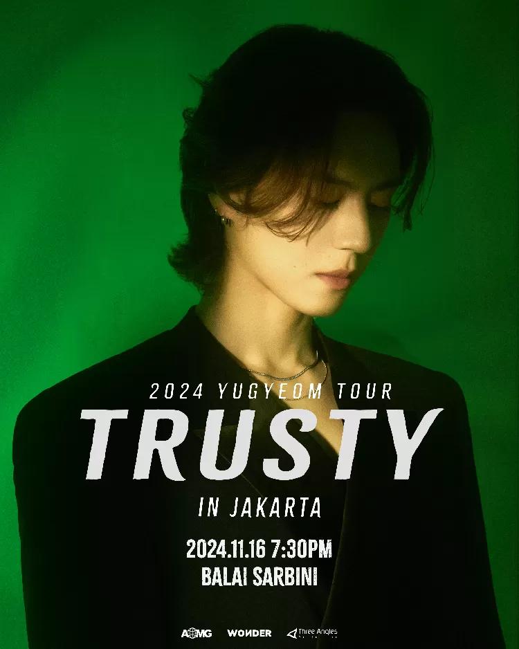 YUGYEOM TOUR [TRUSTY] IN JAKARTA akan digelar pada 16 November 2024