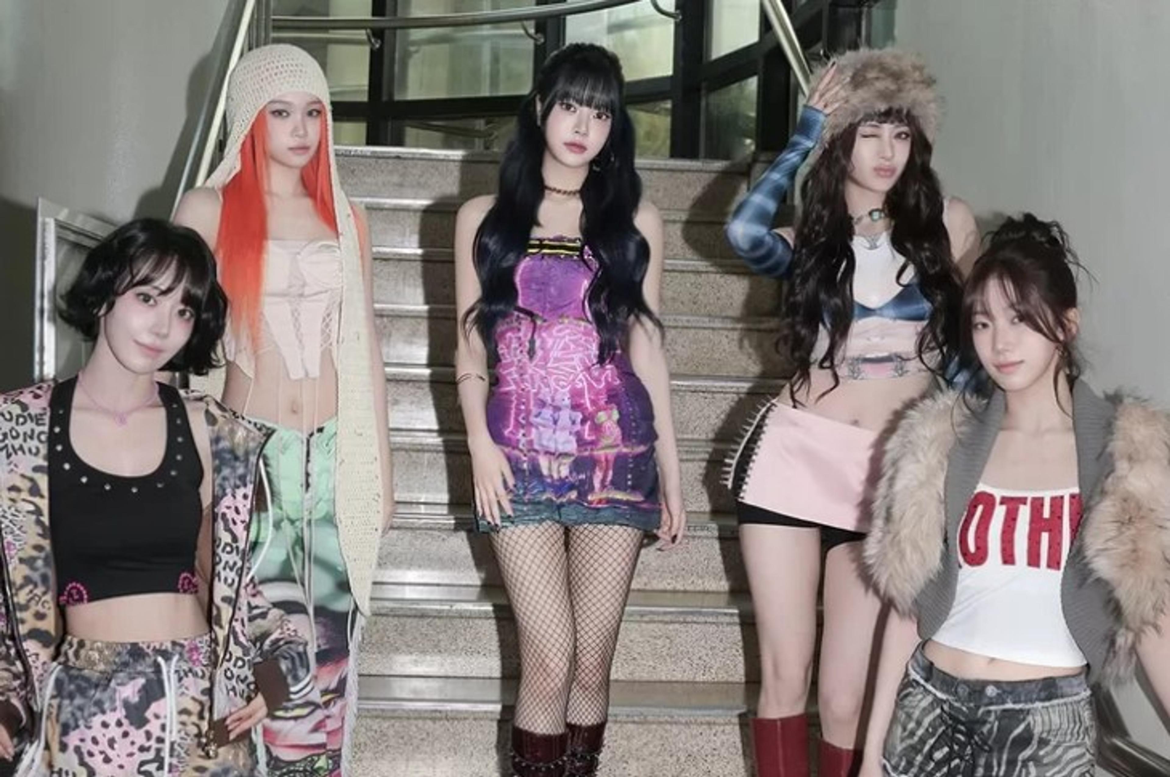 Dominasi Tak Terbendung! Lagu SPAGHETTI Milik LE SSERAFIM feat. J Hope BTS Masih Puncaki Chart Global