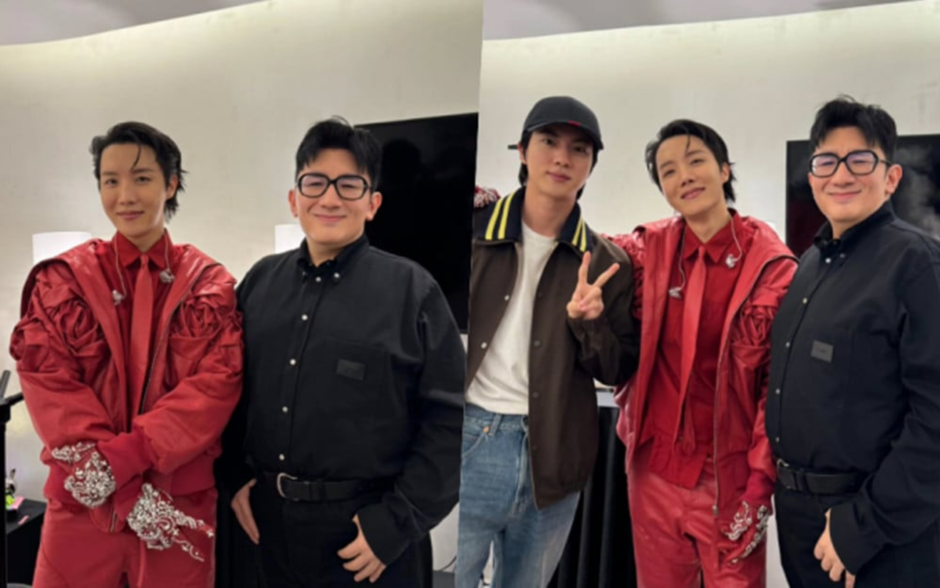 HYBE chairman Bang Si Hyuk's dramatic transformation in photos with BTS's Jin and J-Hope goes viral