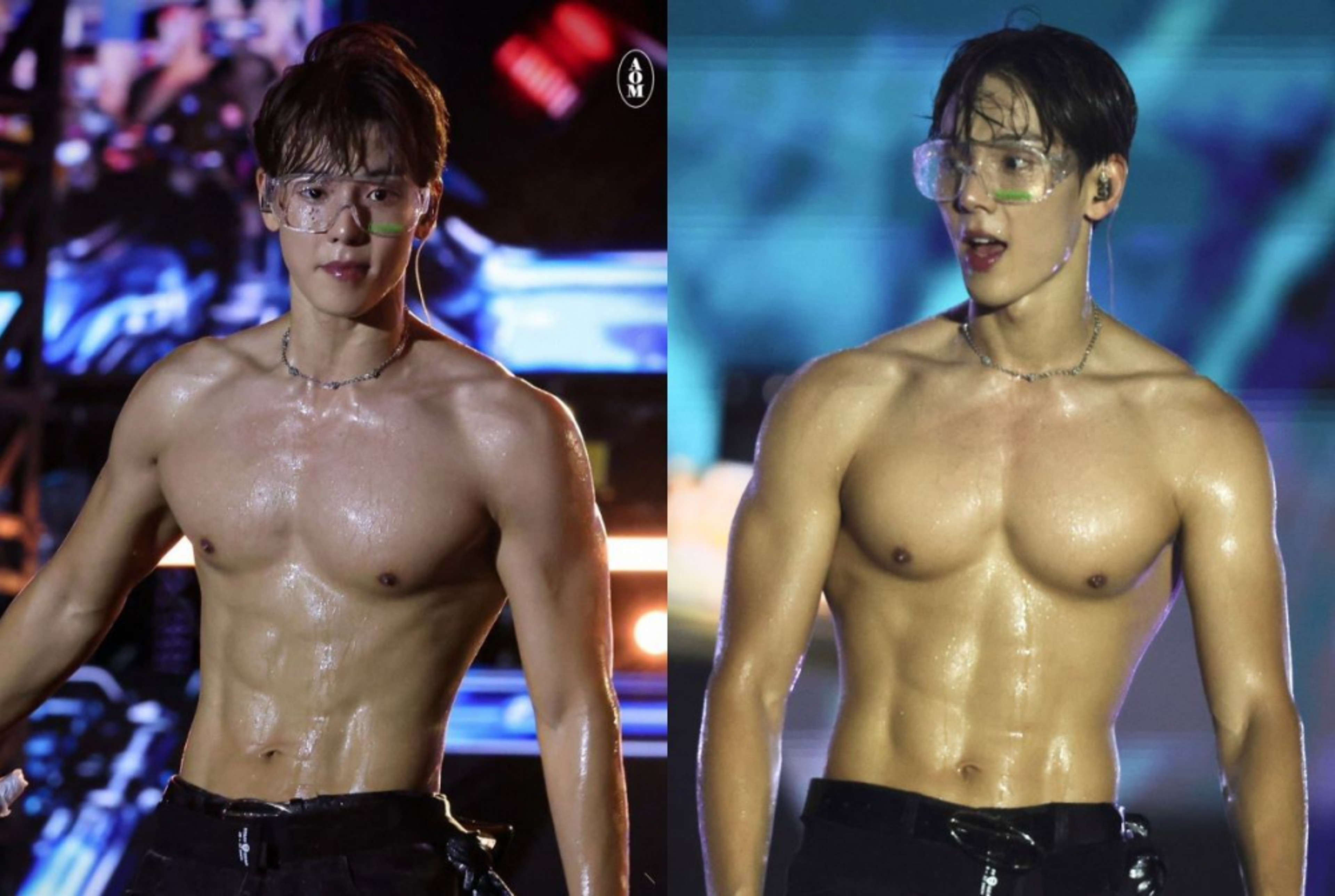 Monsta X’s Shownu leaves fans stunned by his muscular physique at Waterbomb