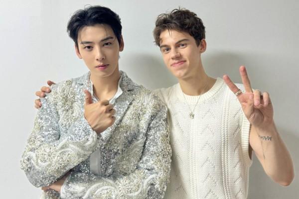 Cha Eun Woo & Peder Elias Image