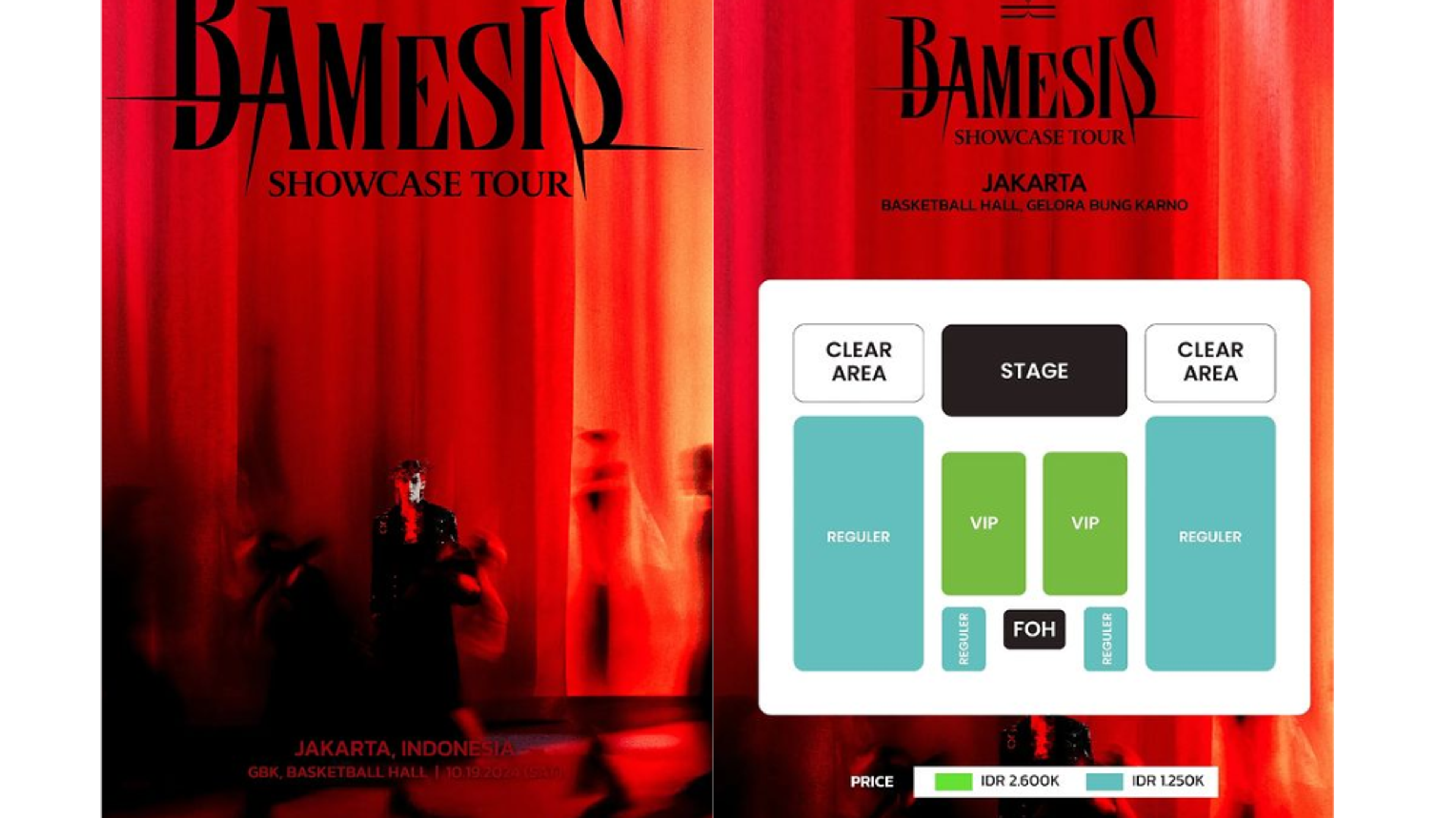 BamBam GOT7, Showcase Tour Image