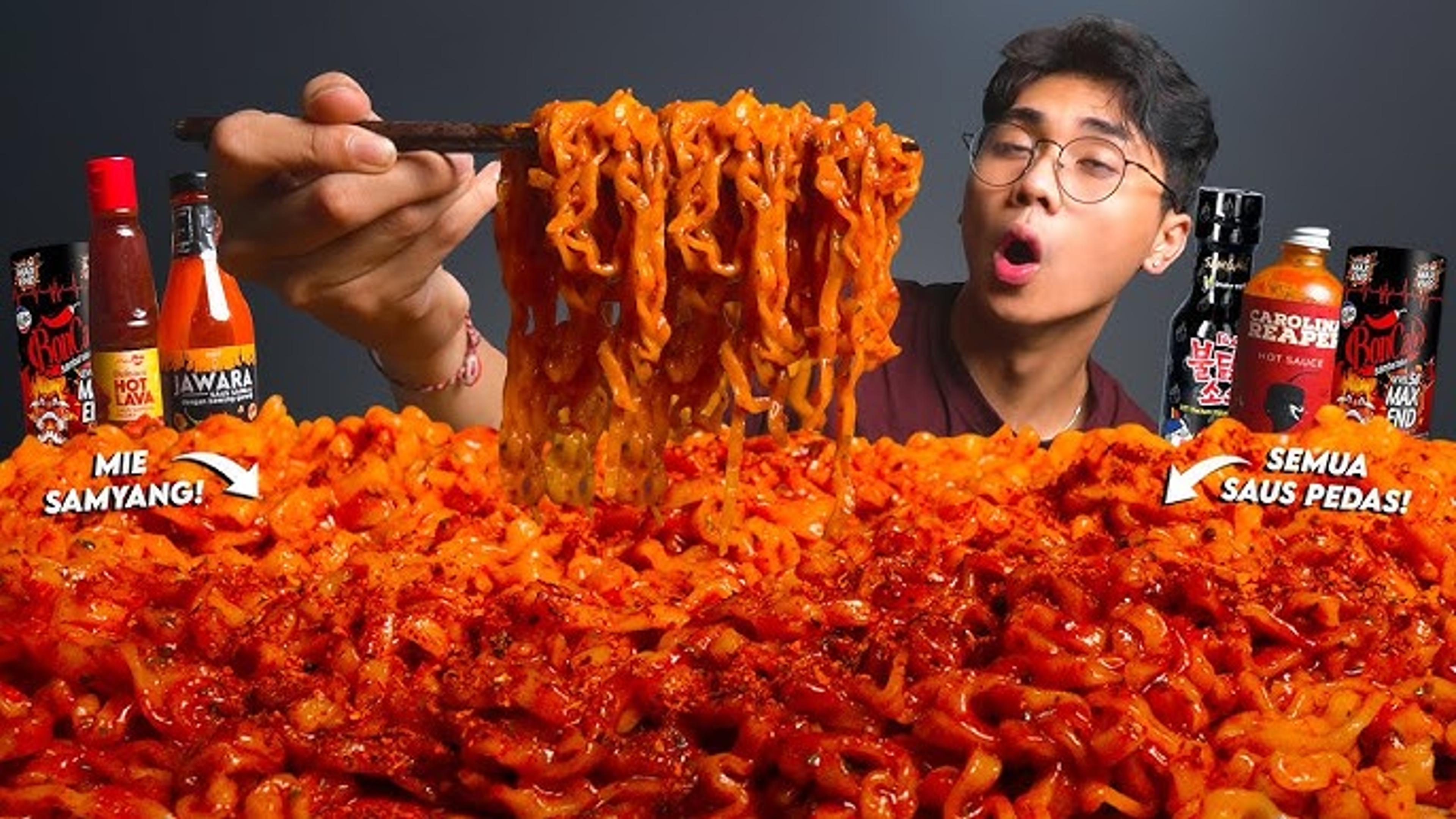 Tren Kuliner Pedas Ekstrem Viral, Generasi Muda Berlomba Uji Nyali