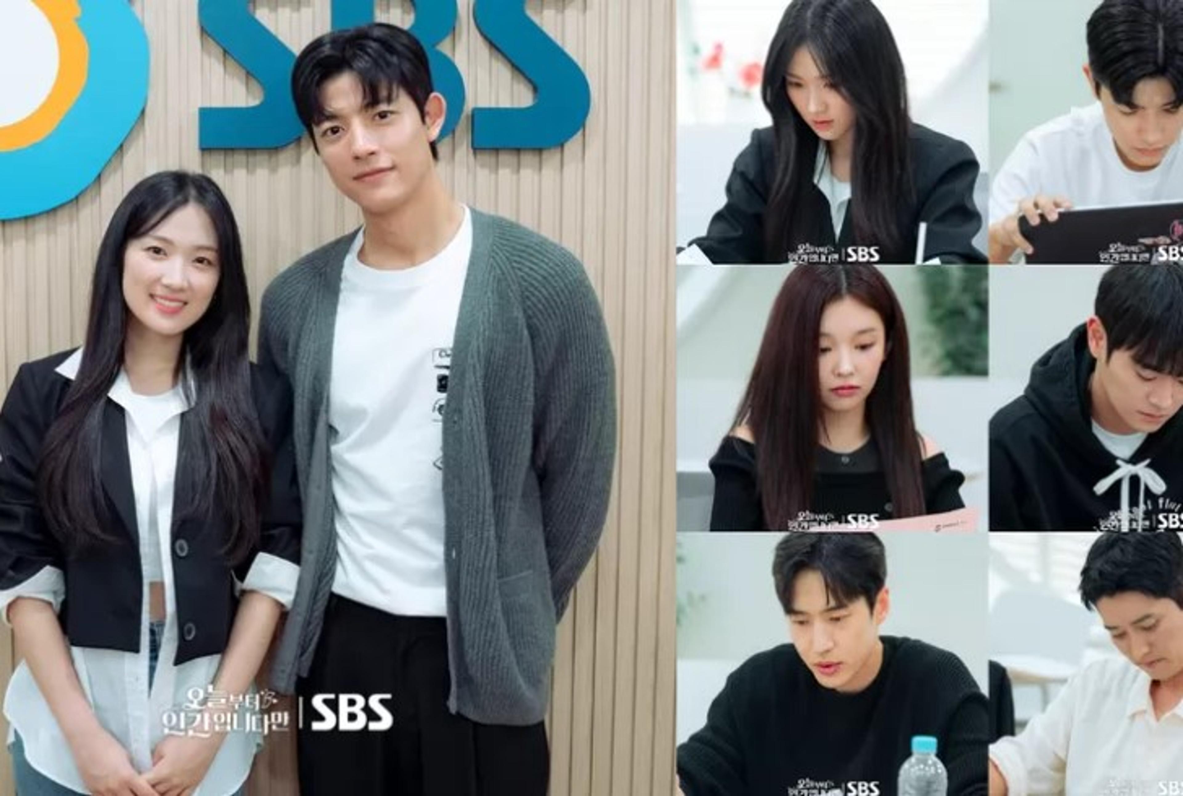 Keseruan Script Reading Drama SBS Human from Today, Kim Hye Yoon dan Solomon Tunjukkan Chemistry Memikat