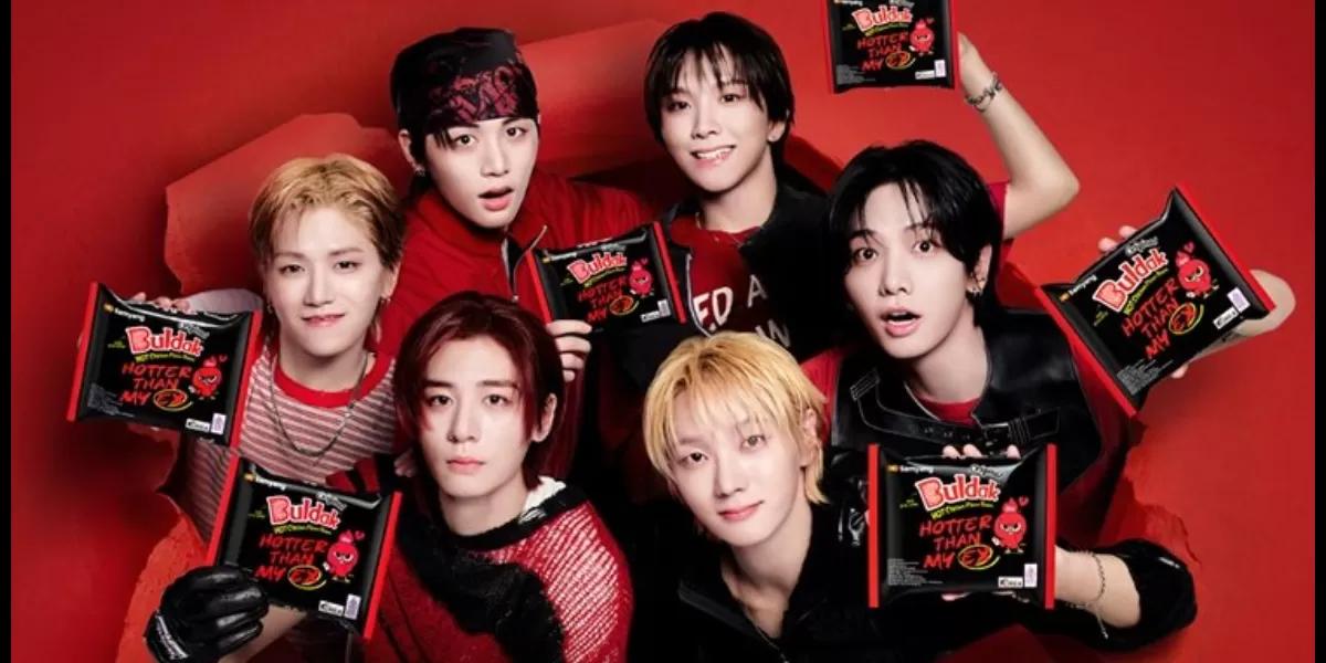 BOYNEXTDOOR Terpilih Jadi Wajah Global Buldak, Hadirkan Kampanye Unik Bertajuk Hotter Than My EX