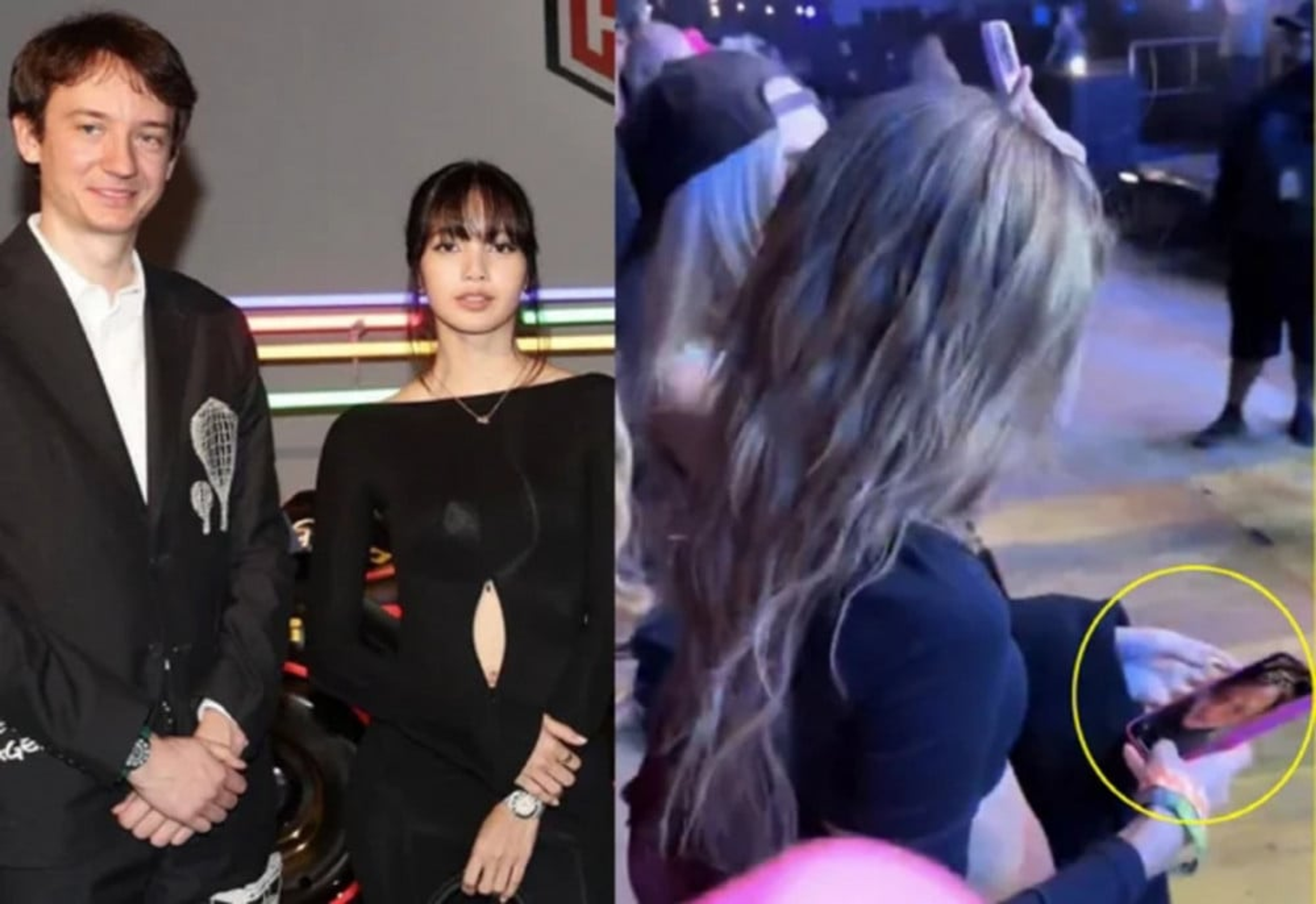 BLACKPINK's Lisa sets Frédéric Arnault as her phone wallpaper