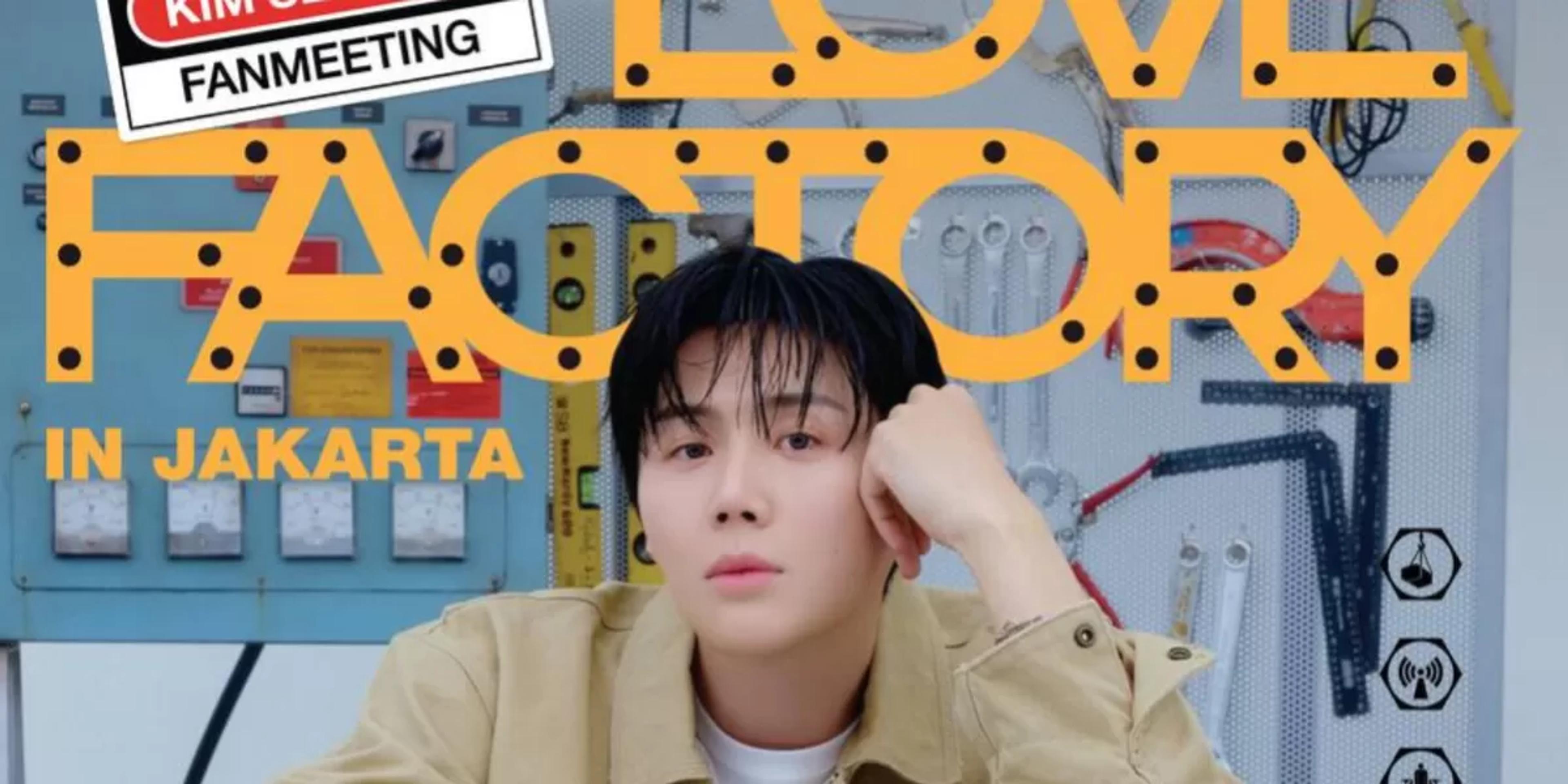 Kim Seonho Kembali ke Jakarta, Intip Seat Plan & Price List Fanmeeting ‹LOVE FACTORY> April 2026!