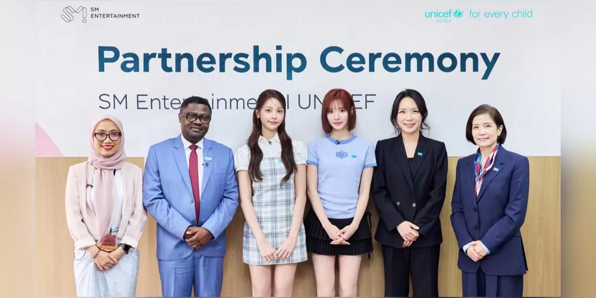 Diwakili Hearts2Hearts, SM Entertainment Kembali Bekerja Sama dengan UNICEF untuk Indonesia