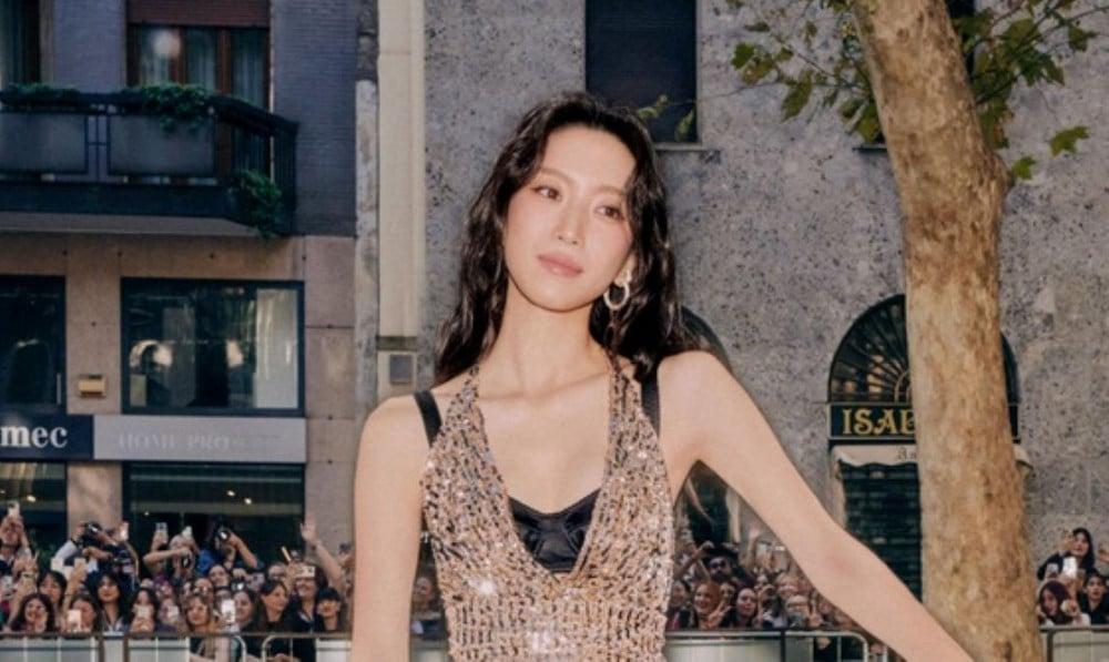 Actress Moon Ga Young dazzles in Milan