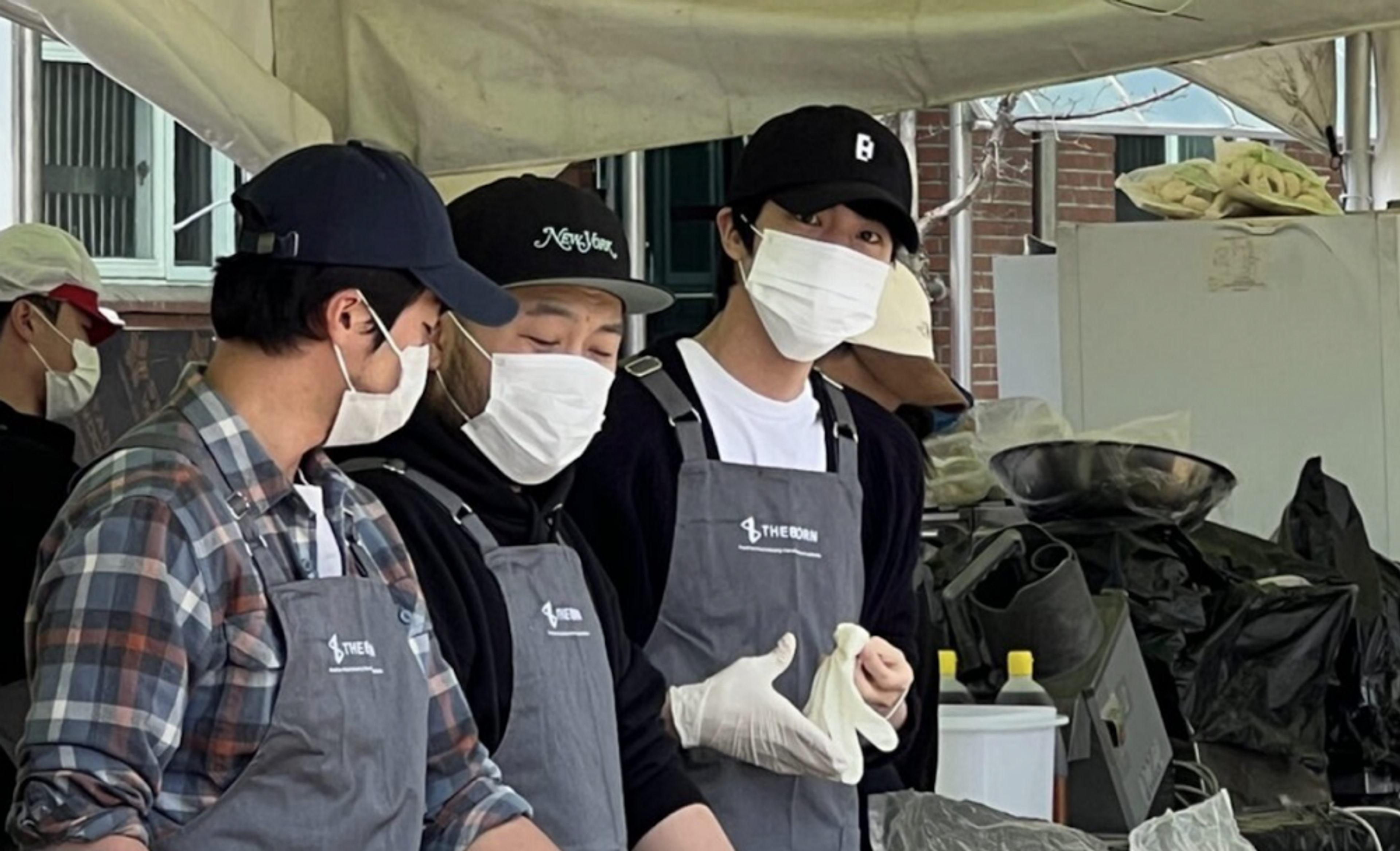 BTS's Jin volunteers to serve meals in Andong, a wildfire-affected area