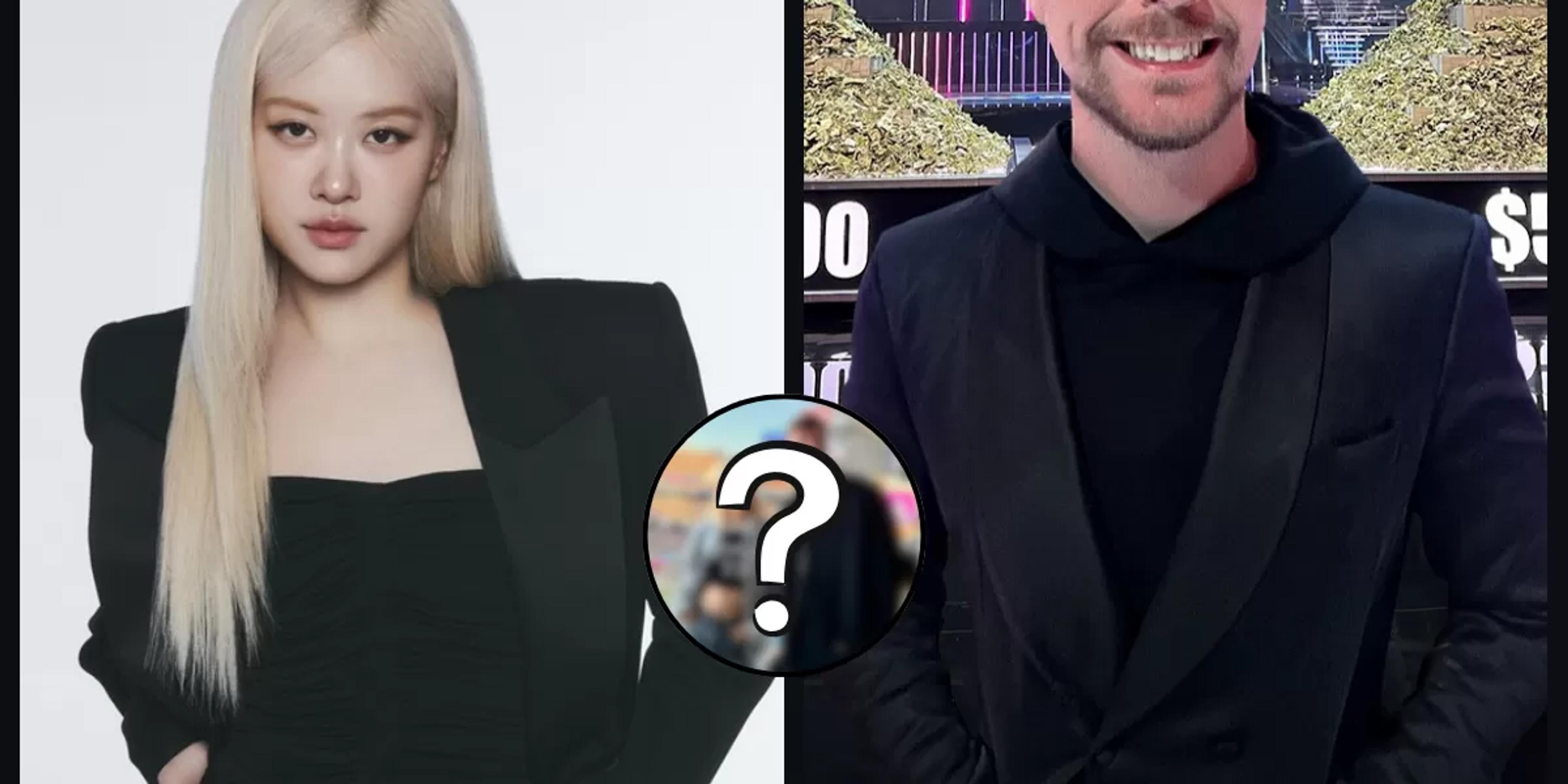 Rose BLACKPINK Jadi Sorotan Usai Berfoto dengan YouTuber Ratusan Juta Followers, Siapakah Dia? 