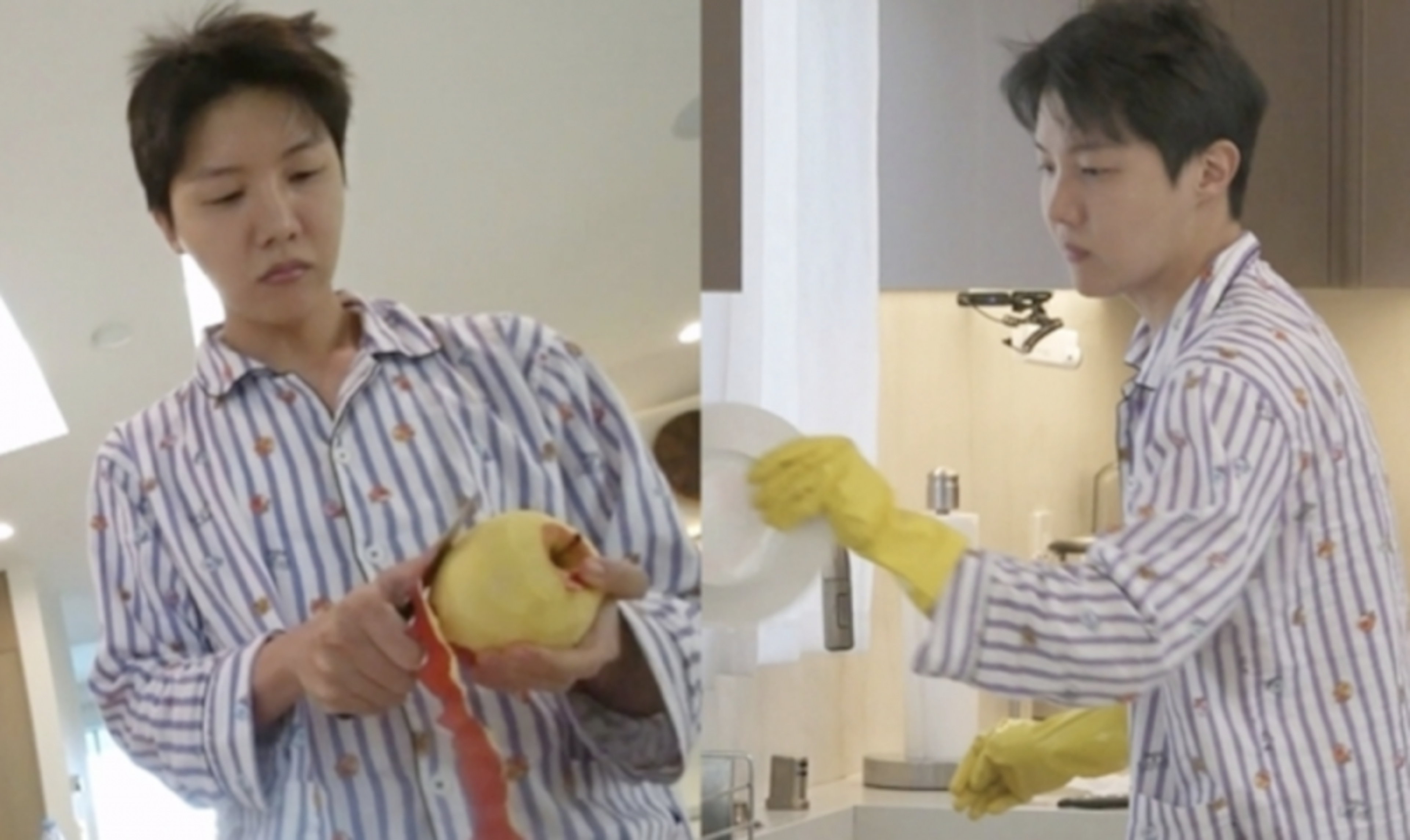 BTS J-Hope reveals his LA home for the first time on 'I Live Alone'