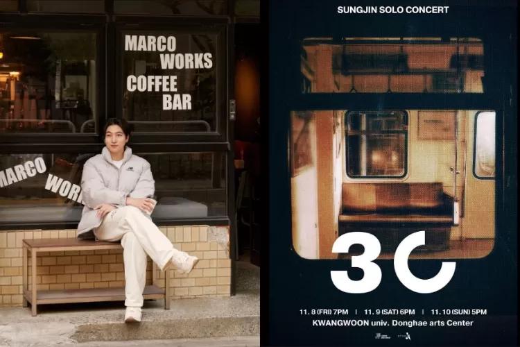  Sungjin Day6 dikabarkan akan merilis full album solo pertama bertajuk 30 dan konser solo dengan tema yang sama