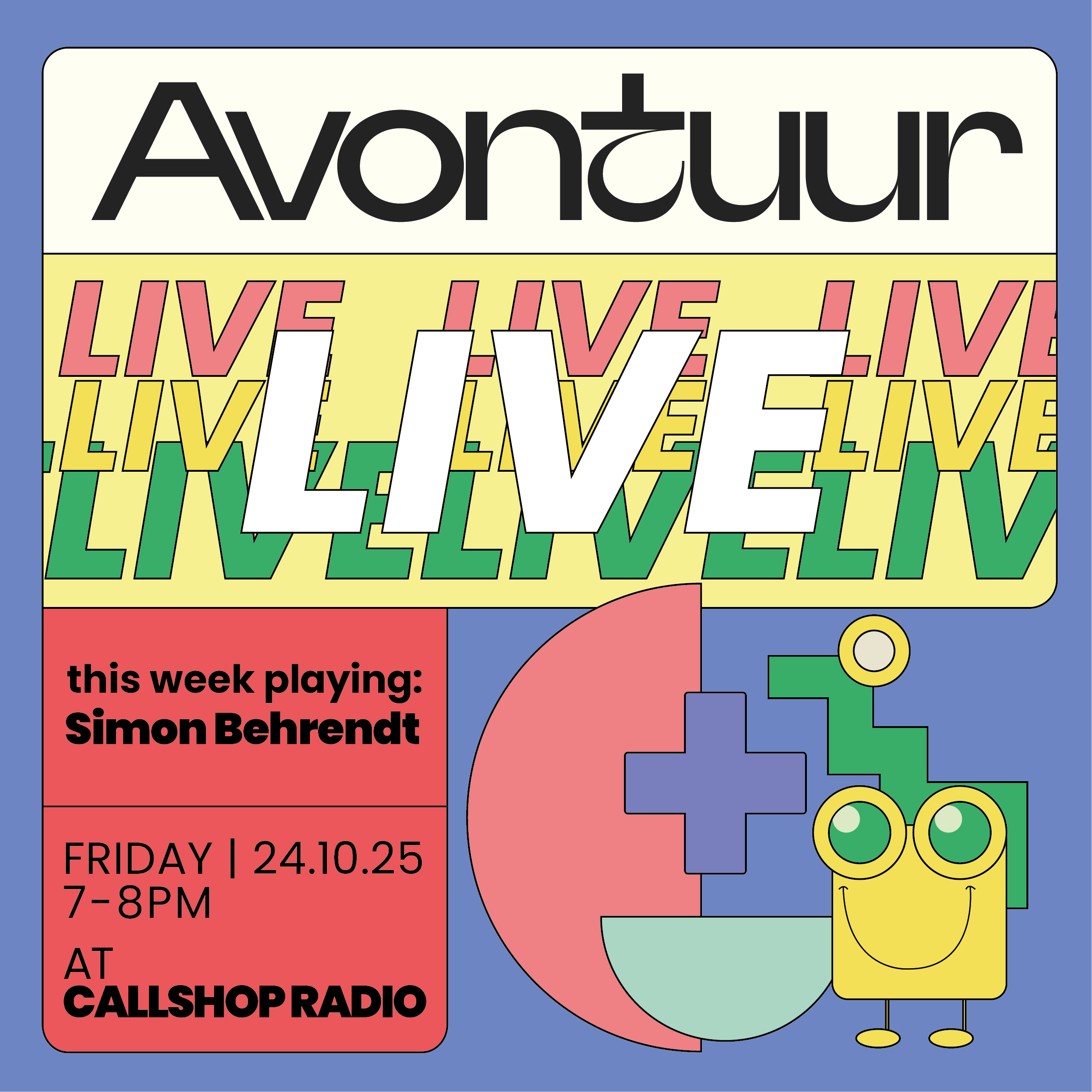 Avontuur w/ Simon Behrendt 24.10.25