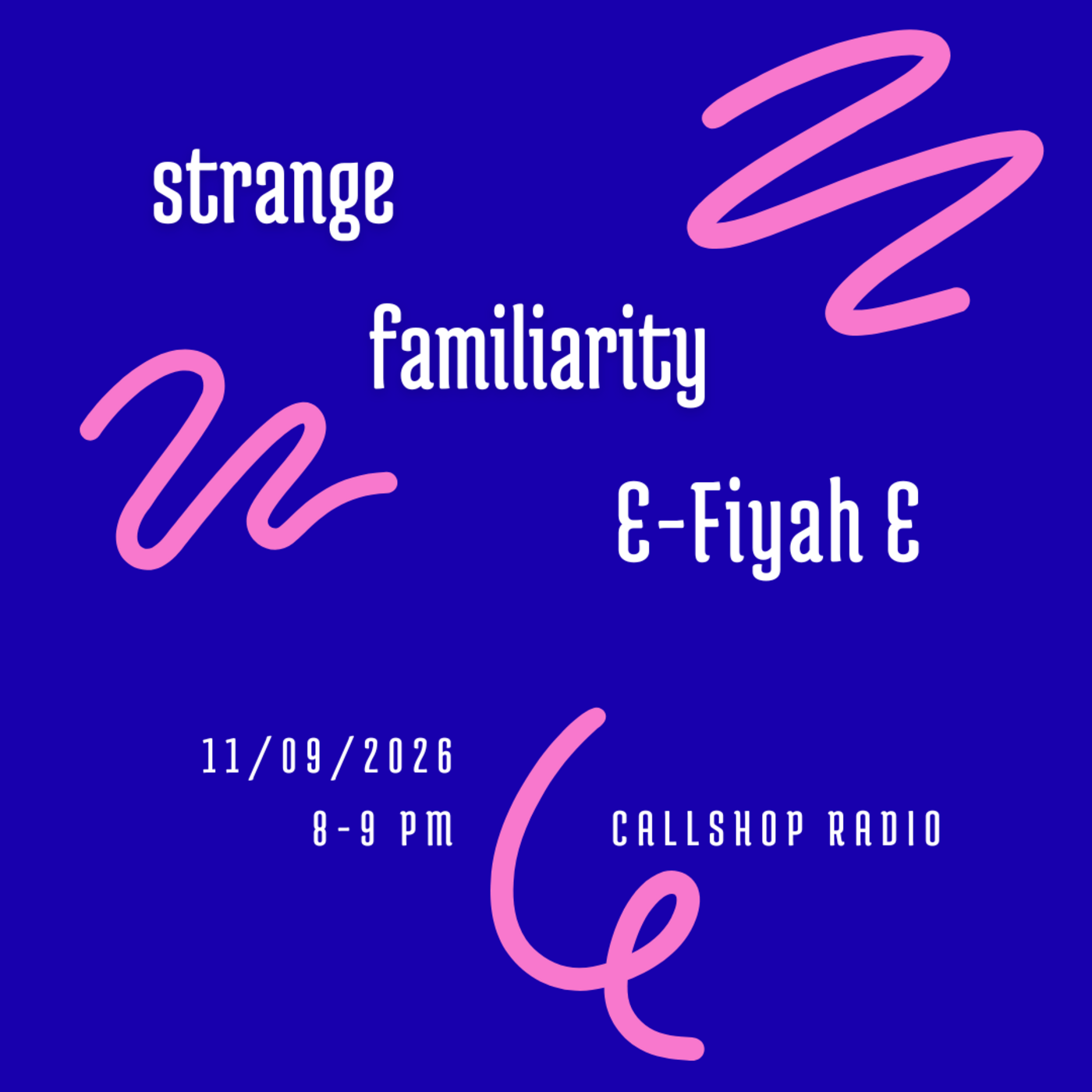 strange familiarity w/ E-Fiyah E 11.09.26