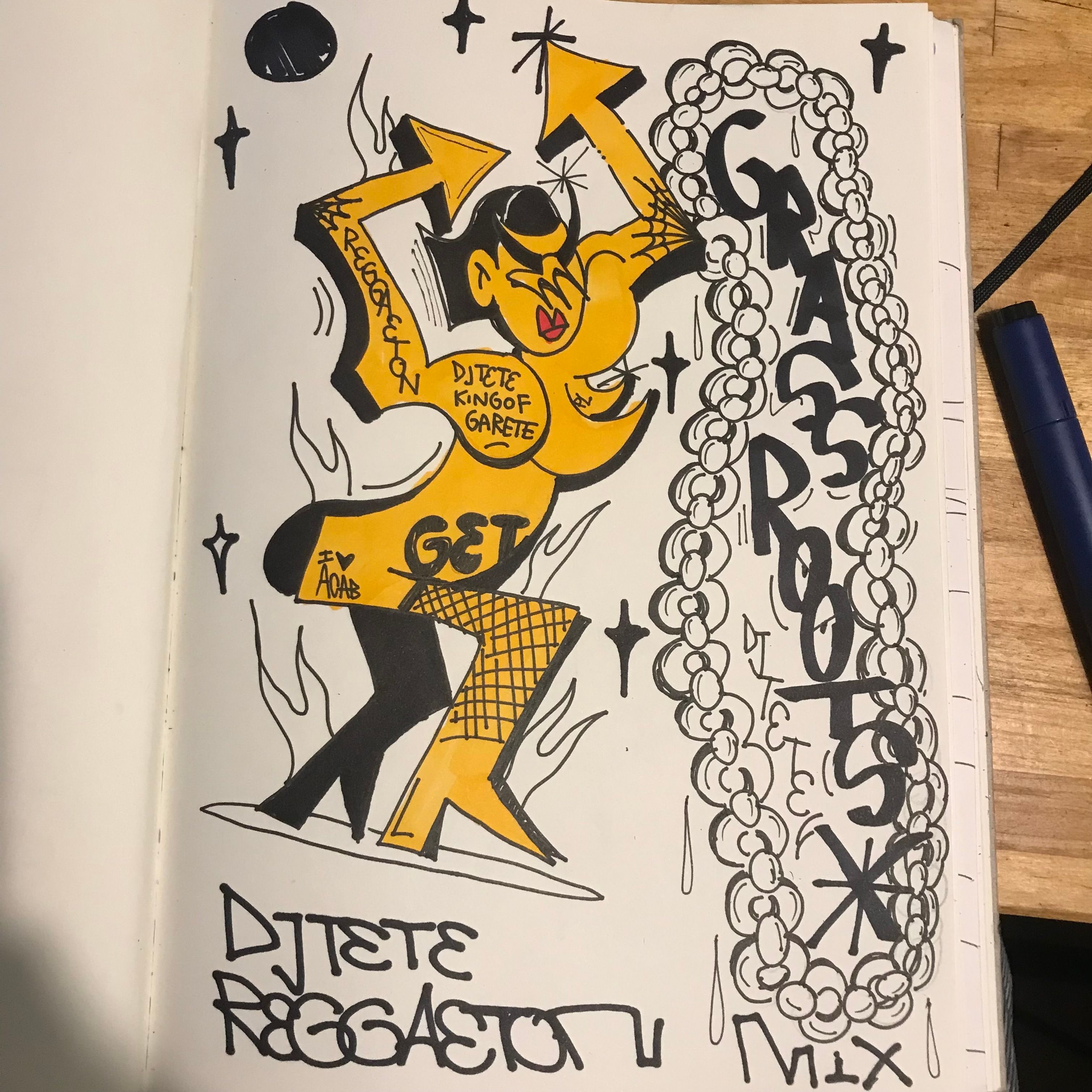 GRASS ROOTS W/ TETE REGGAETON MIX 09.06.26