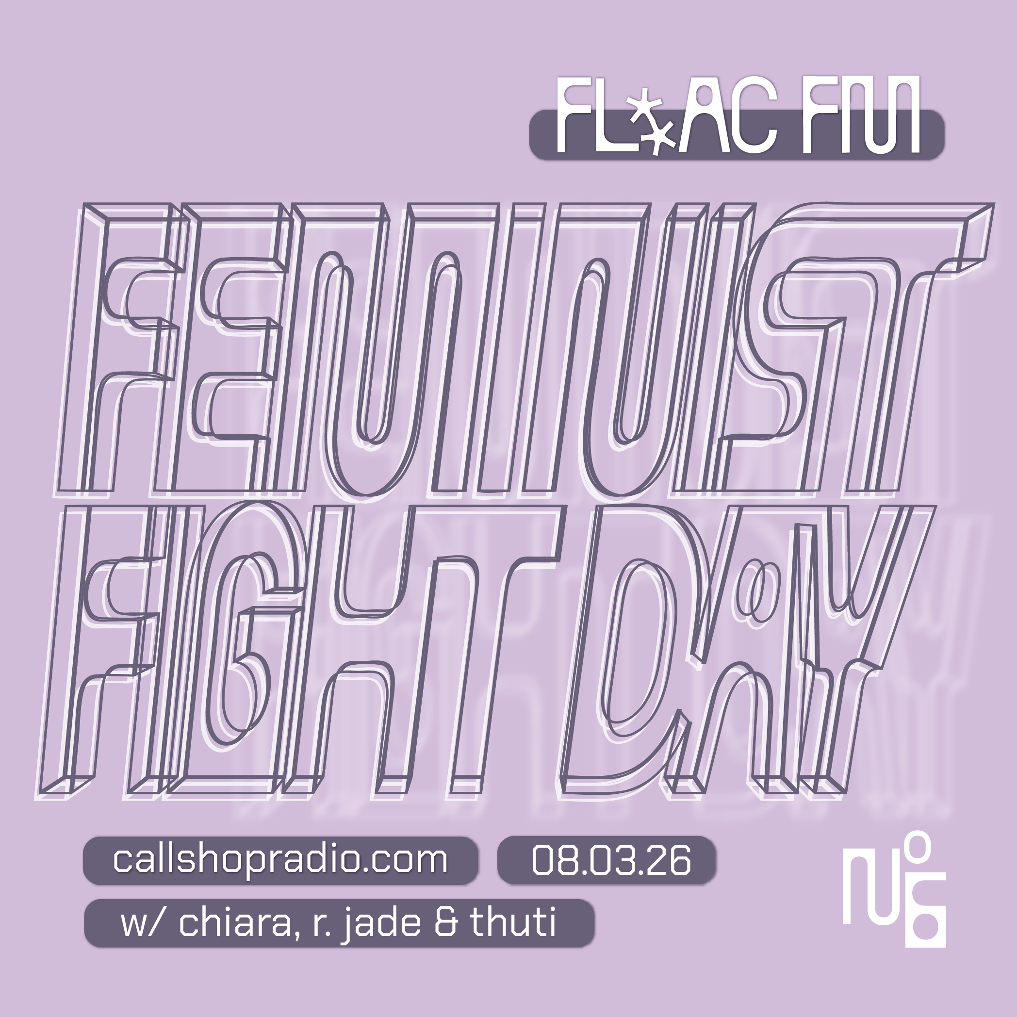 fl:ac fm w/ Chiara Stuto, thuti & R. Jade 08.03.26
