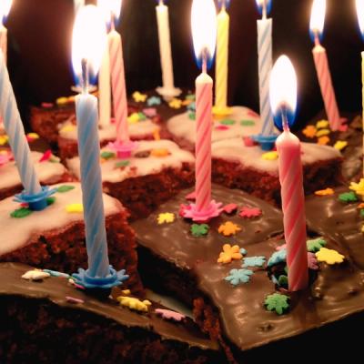 Gâteau d'anniversaire à partager 