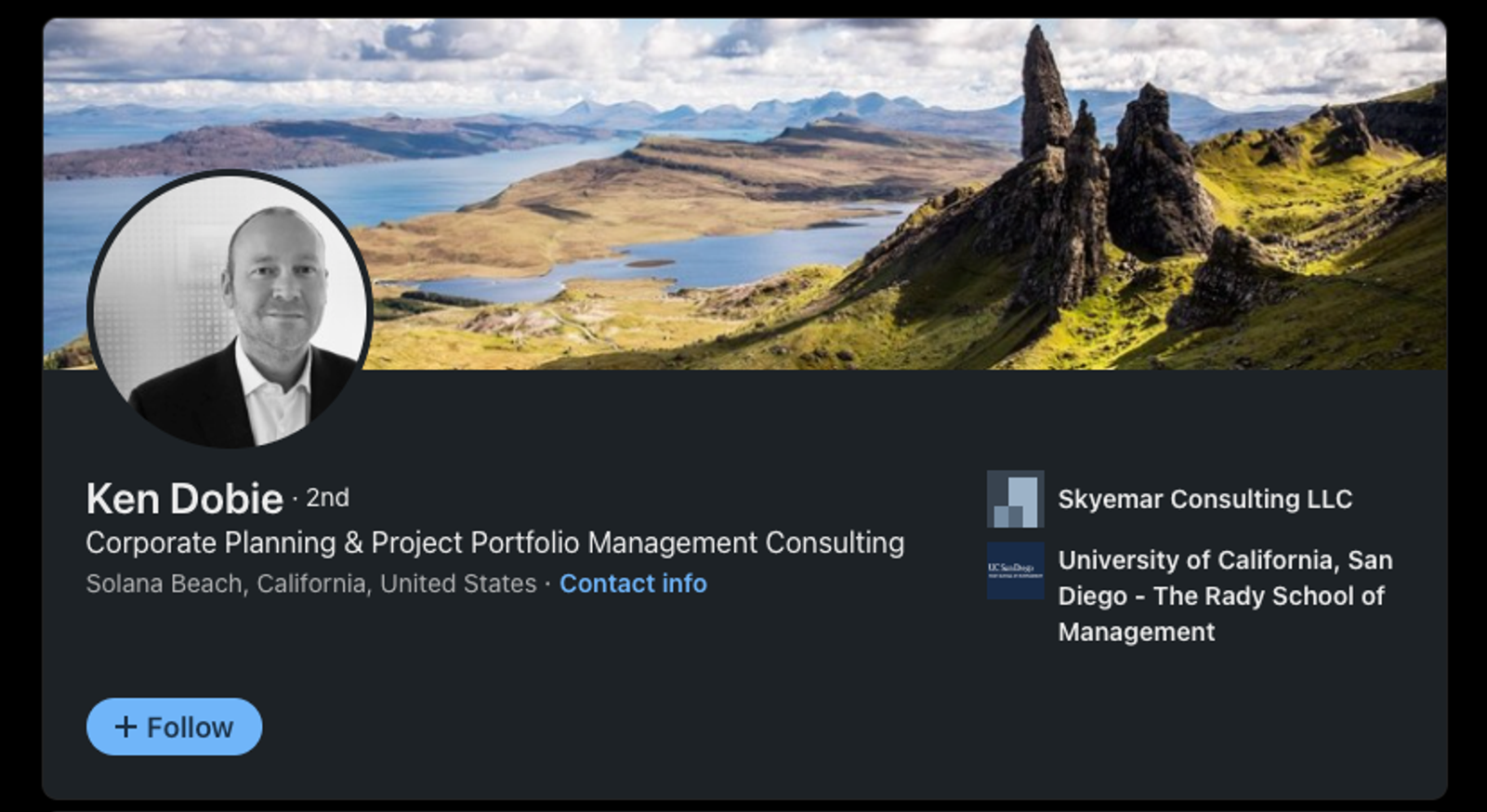Ken Dobie Project Portfolio Management via pdware resource management software company