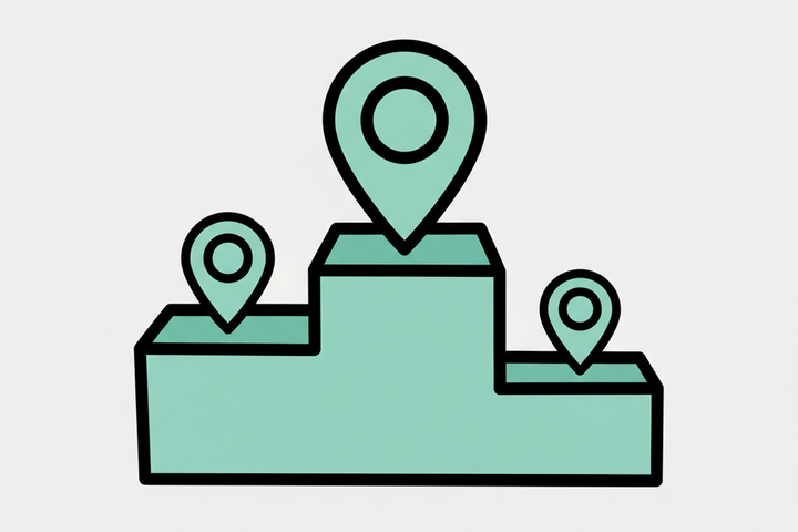 Illustration for Google Maps Ranking Factors for Local Businesses (What Actually Moves the Needle) - flat design editorial illustration