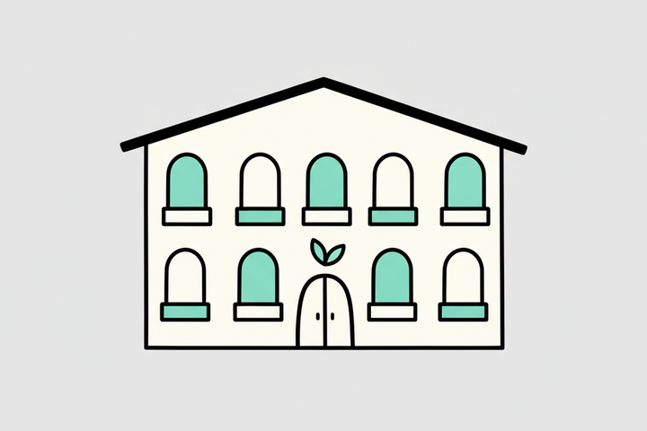 Illustration of a single business with multiple practitioner profiles inside, representing how Google Business Profile practitioner listings work for law firms and med spas.