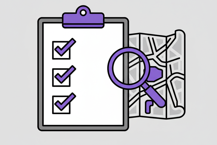 Illustration for Local SEO Checklist for Service Businesses: Fix the Fastest Wins First - flat design editorial illustration