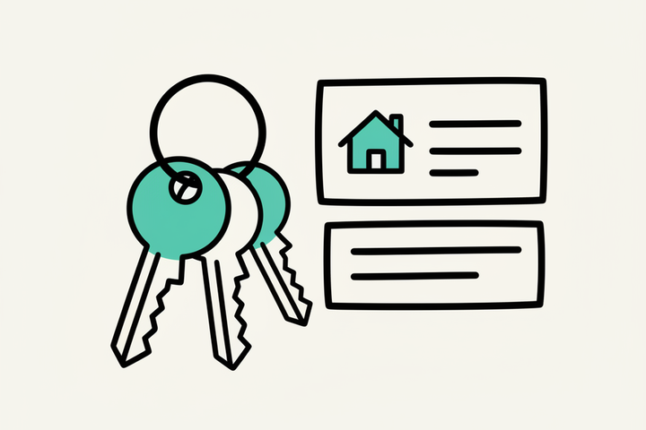 Illustration of GBP user permission roles as different keys