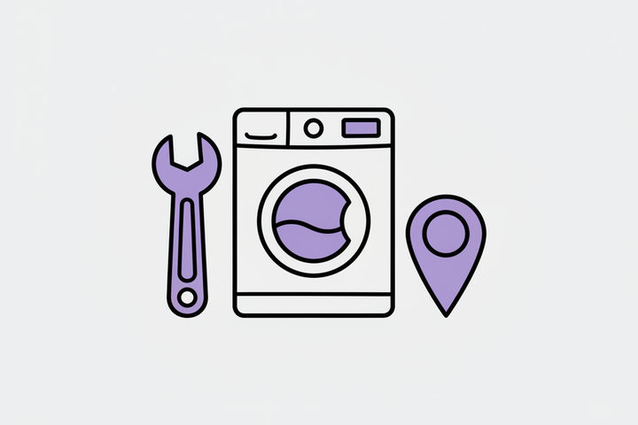 Illustration for Local SEO for Appliance Repair: Get the Calls Angi Charges For - flat design editorial illustration