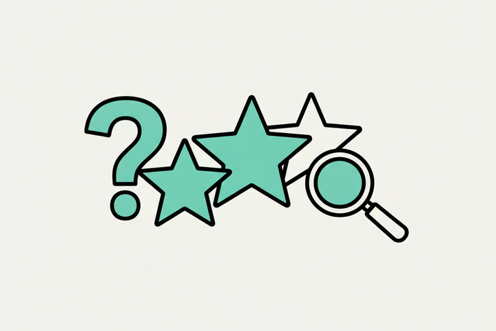 Illustration for Google Reviews Not Showing Up? Real Causes and Fixes - flat design editorial illustration