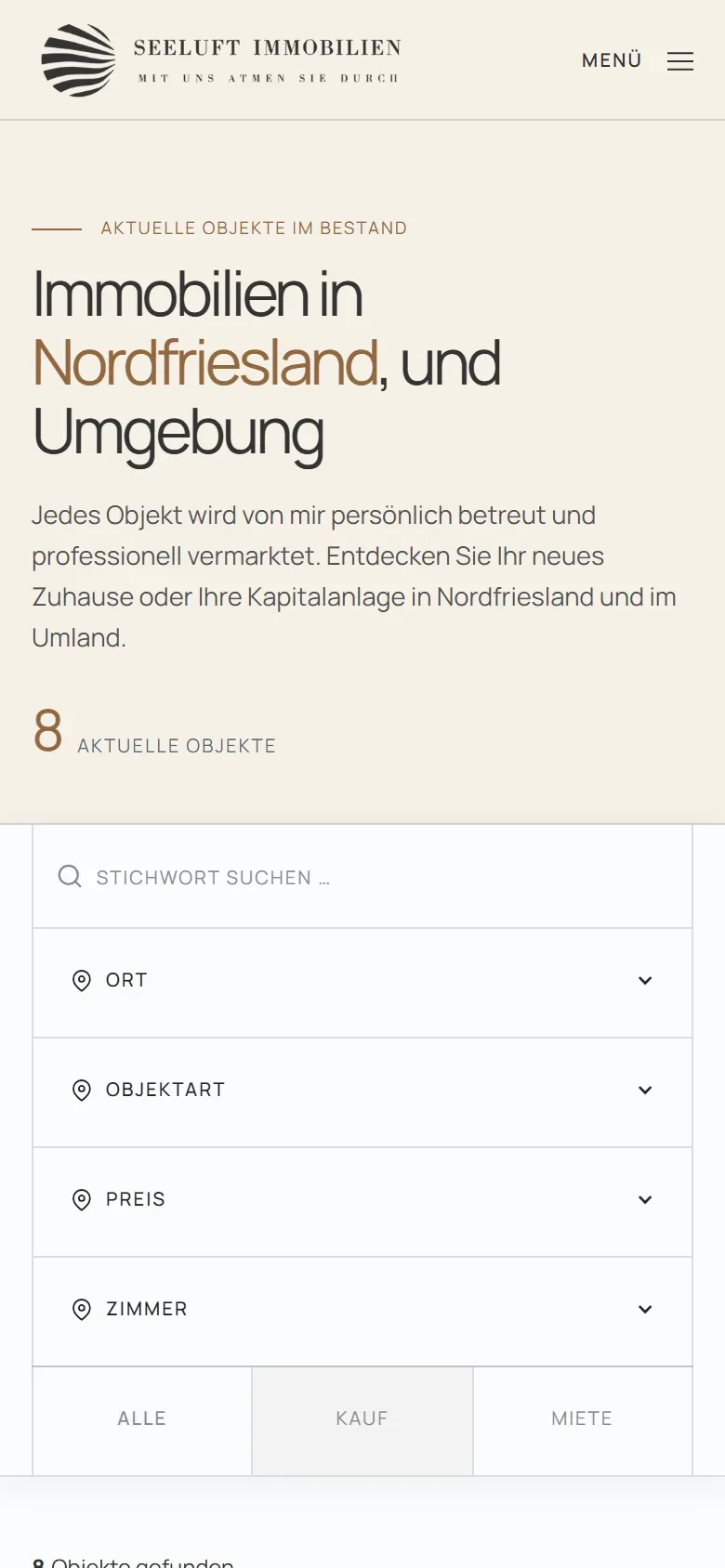 Der Bestand am Handy.