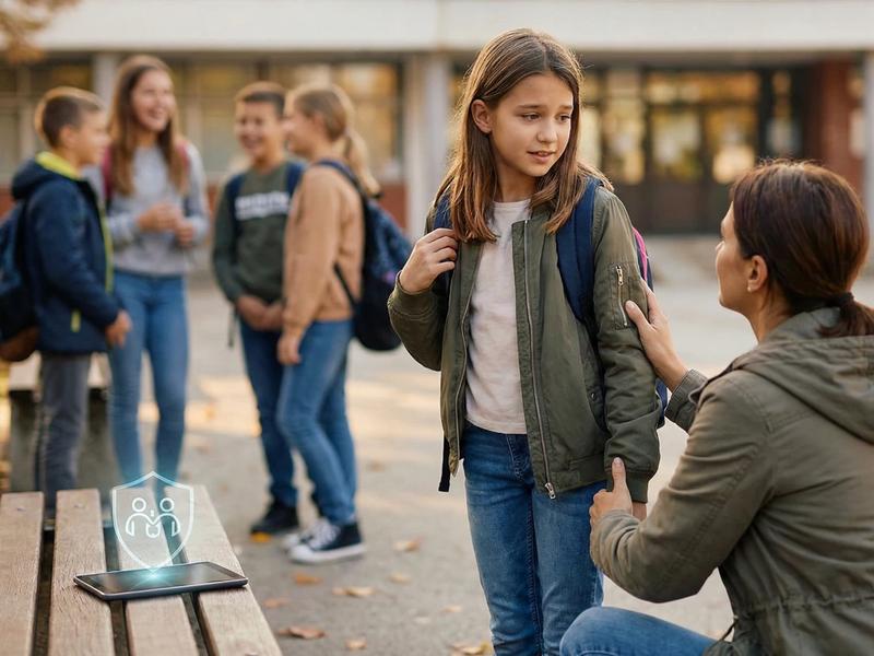 How can children strengthen themselves against social pressure of classmates?