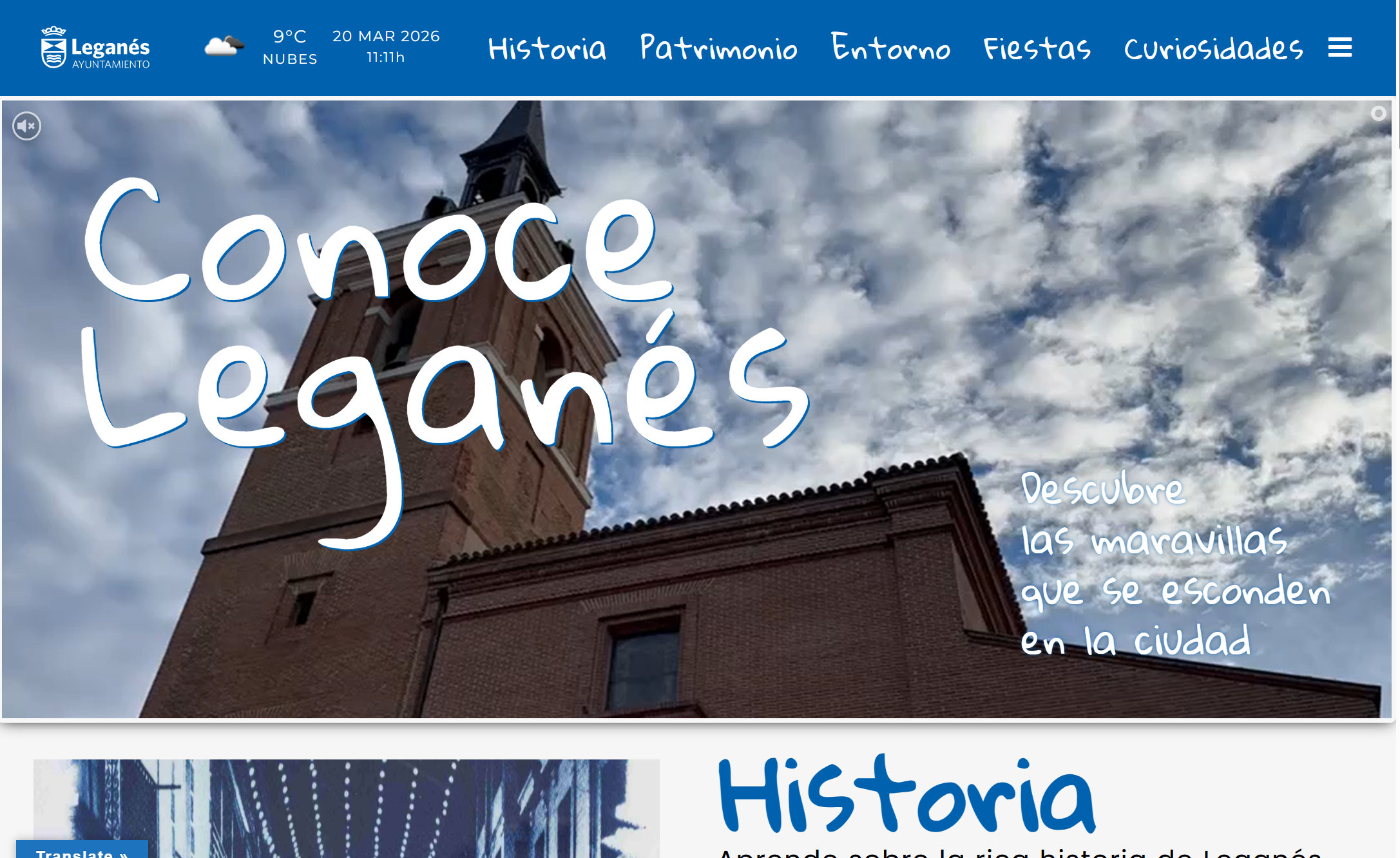 Ya tenemos Portal de Turismo en Leganés
