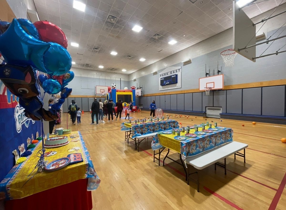 A Fastbreak off-site party