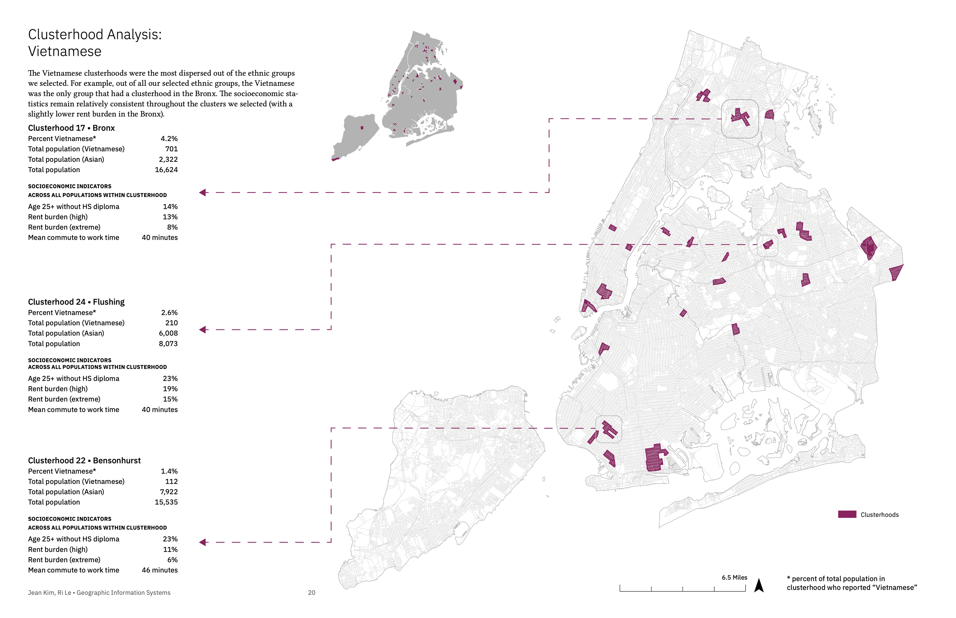 Vietnamese clusterhoods in New York.
