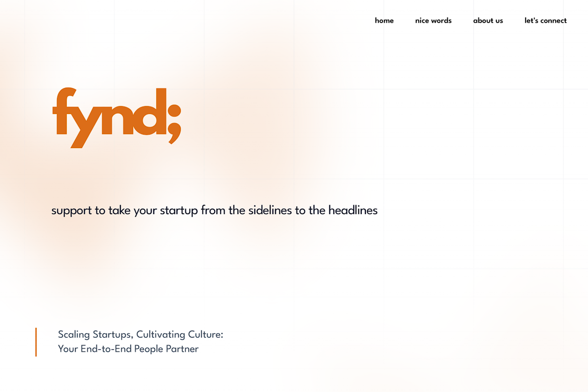 Fynd; home page