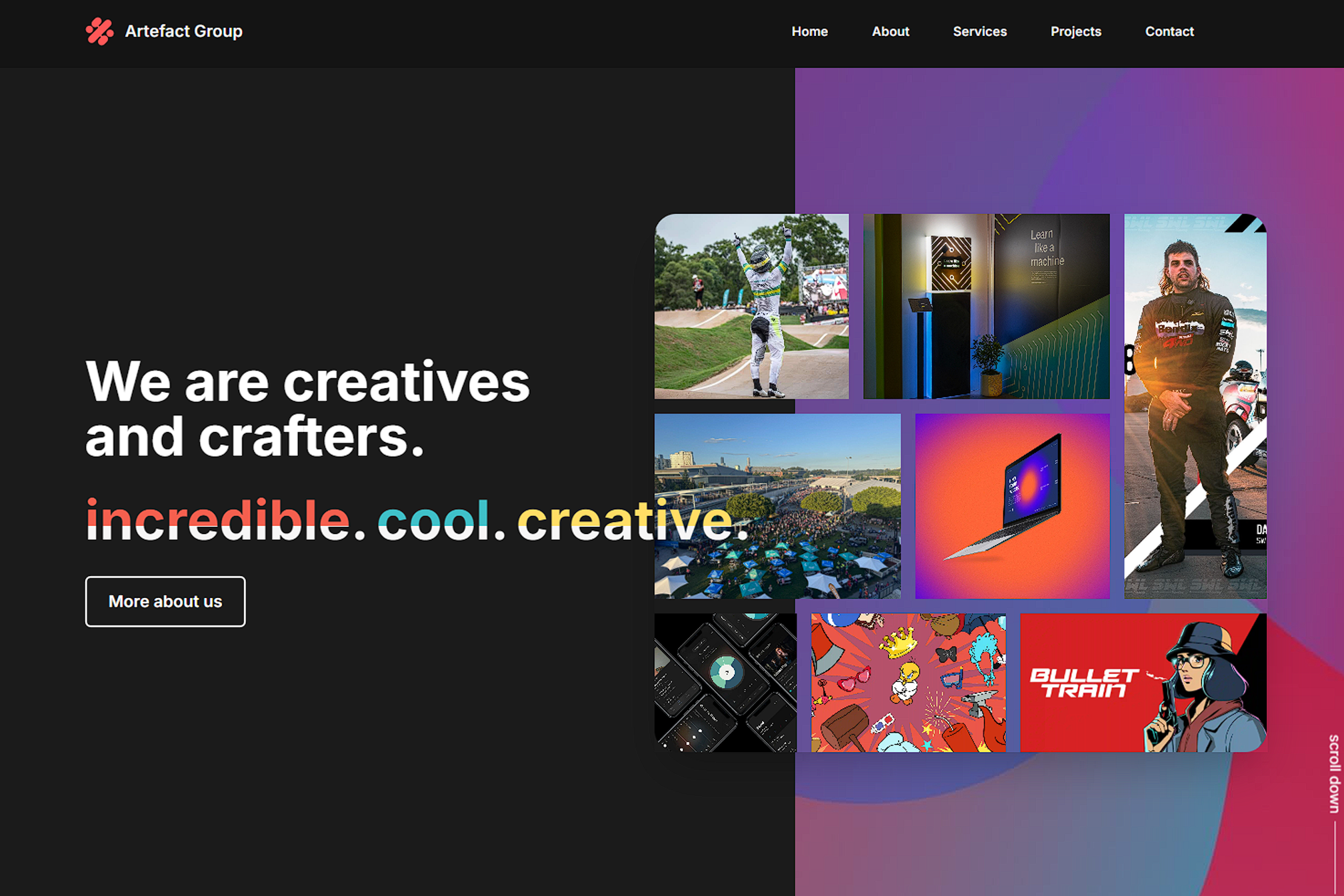 Artefact Group website