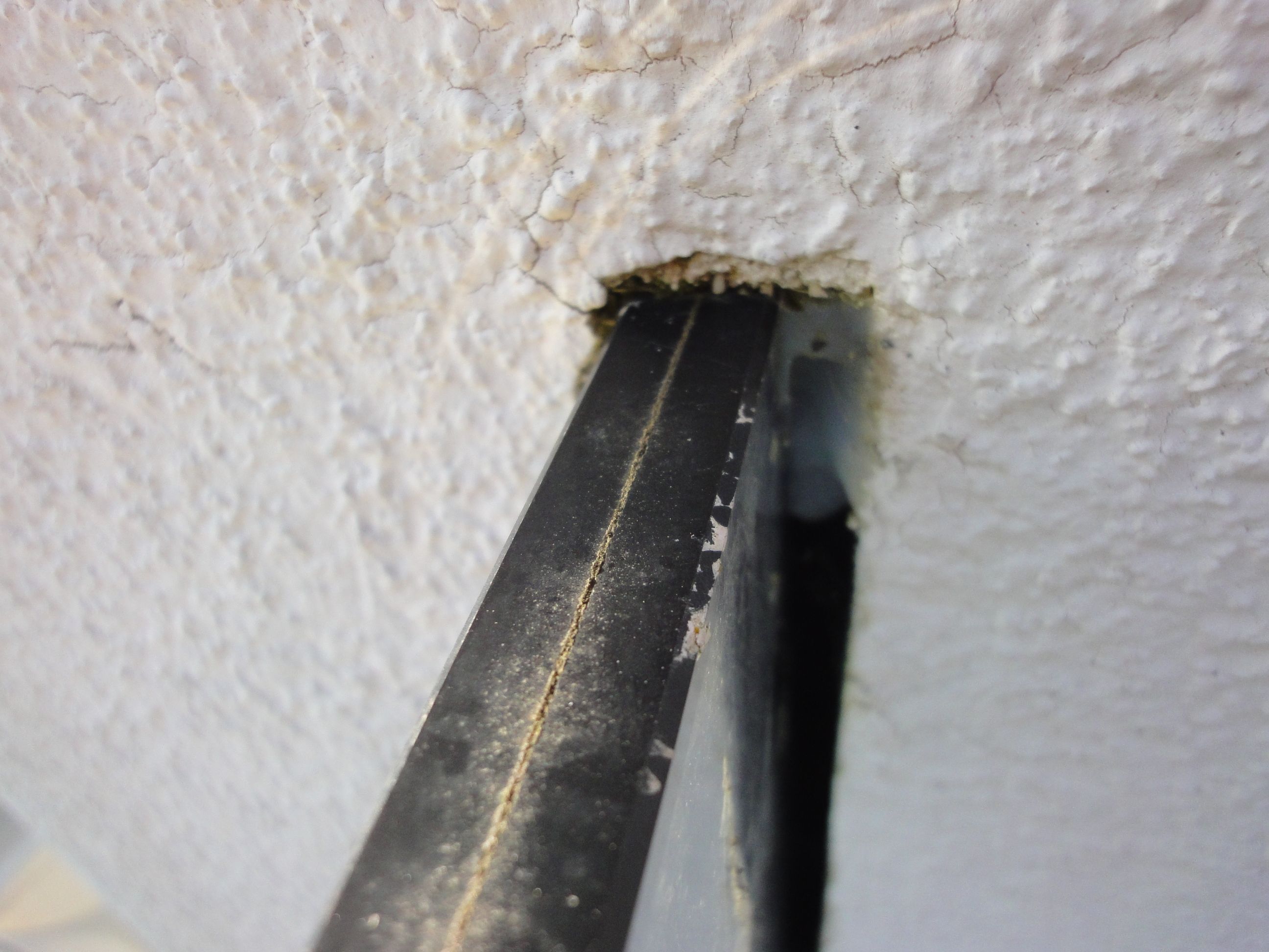 Wasserschaden undichte Brüstungsabdeckung