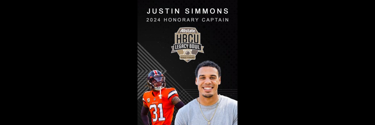 2024 Honorary Captain JUSTIN SIMMONS