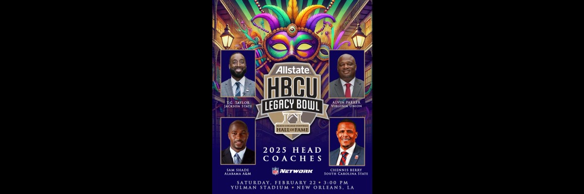Allstate HBCU Legacy Bowl Announces 2025 Head Coaches